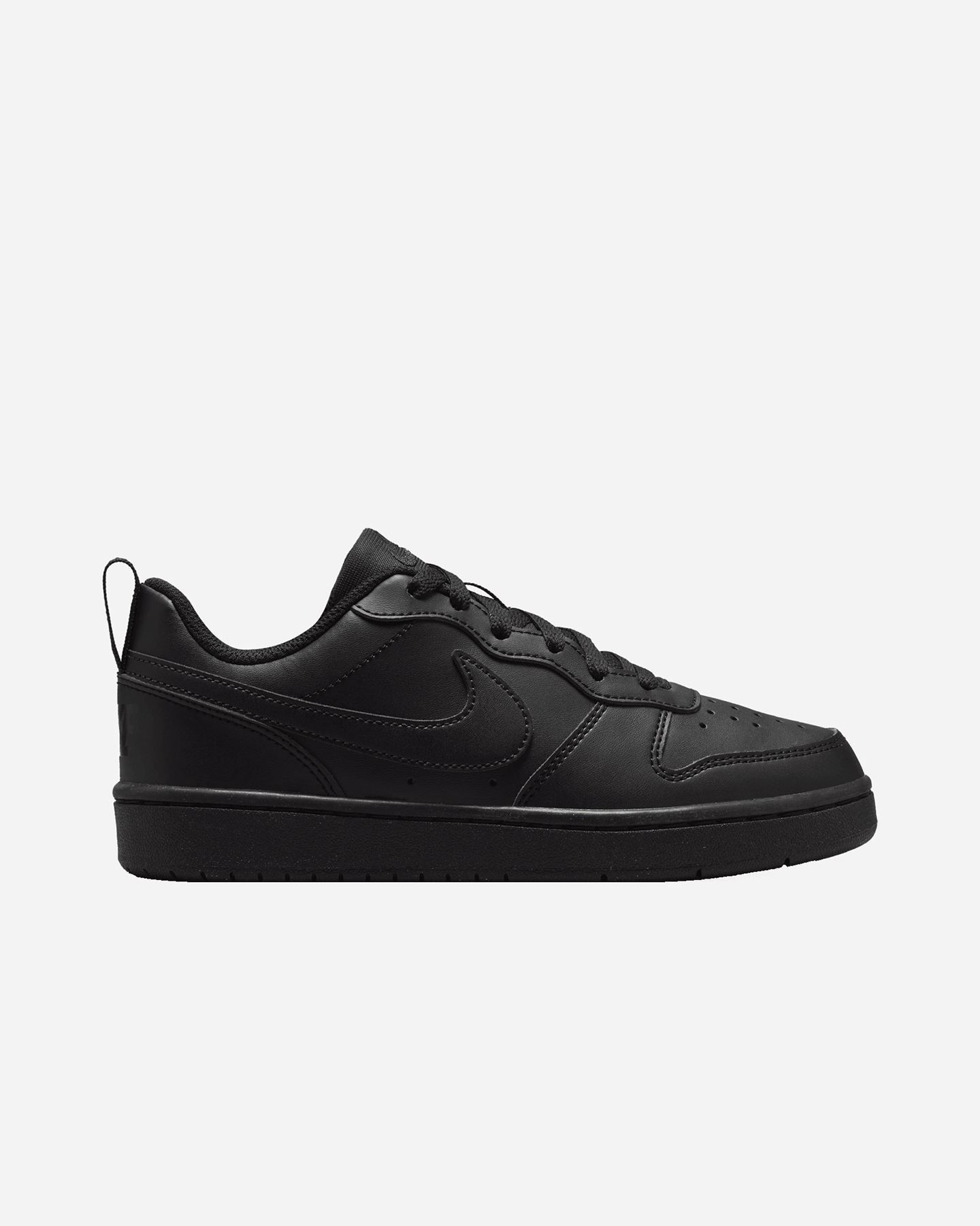 Scarpe sneakers NIKE COURT BOROUGH LOW RECRAFT GS JR - Nero - 0 | Cisalfa Sport