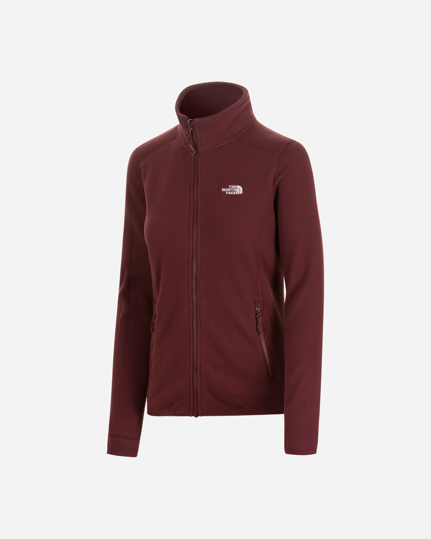 Pile THE NORTH FACE 100 GLACIER FZ W - Rosso - 0 | Cisalfa Sport