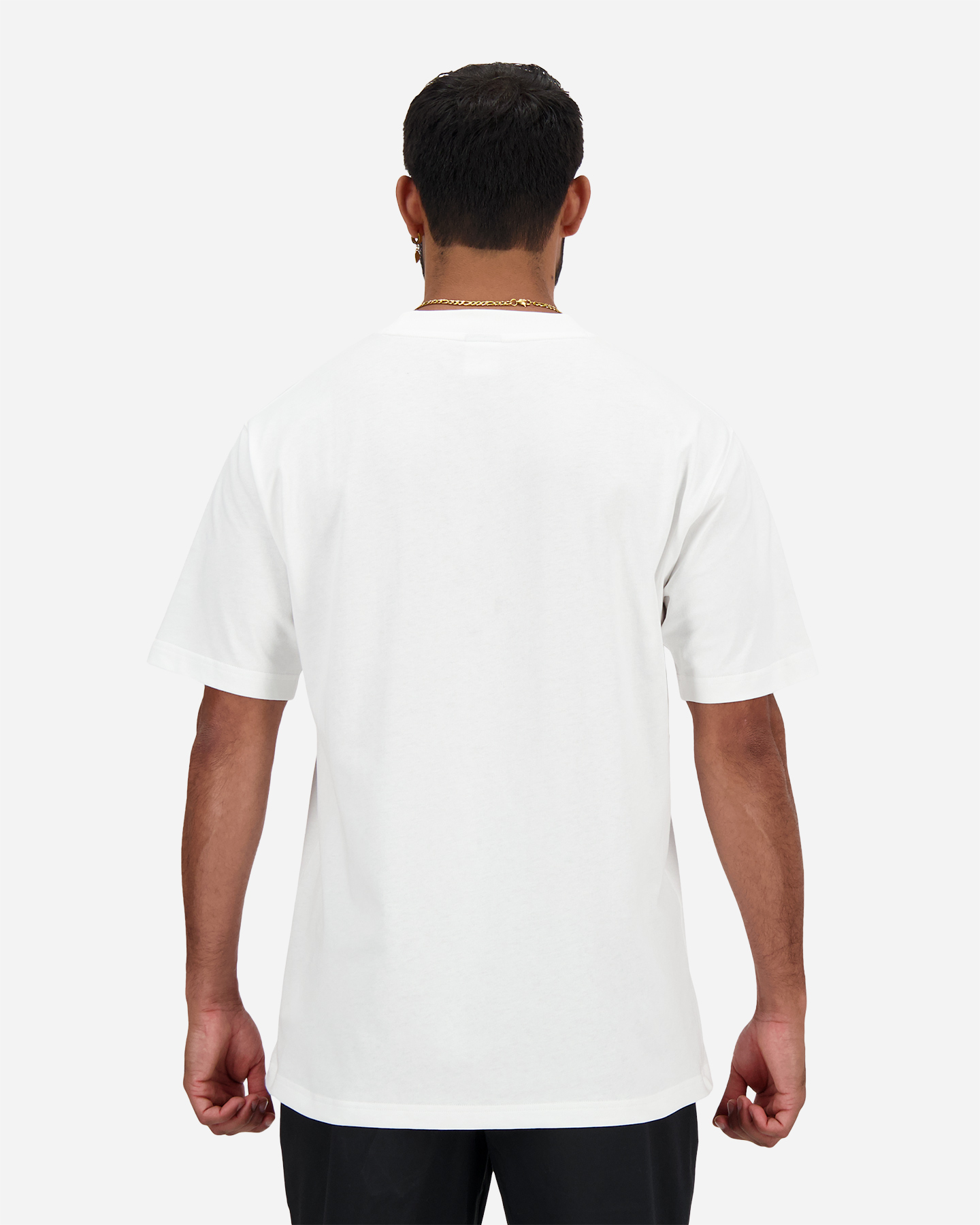 T-shirt NEW BALANCE ATHLETICS SMALL LOGO M - Bianco - 3 | Cisalfa Sport