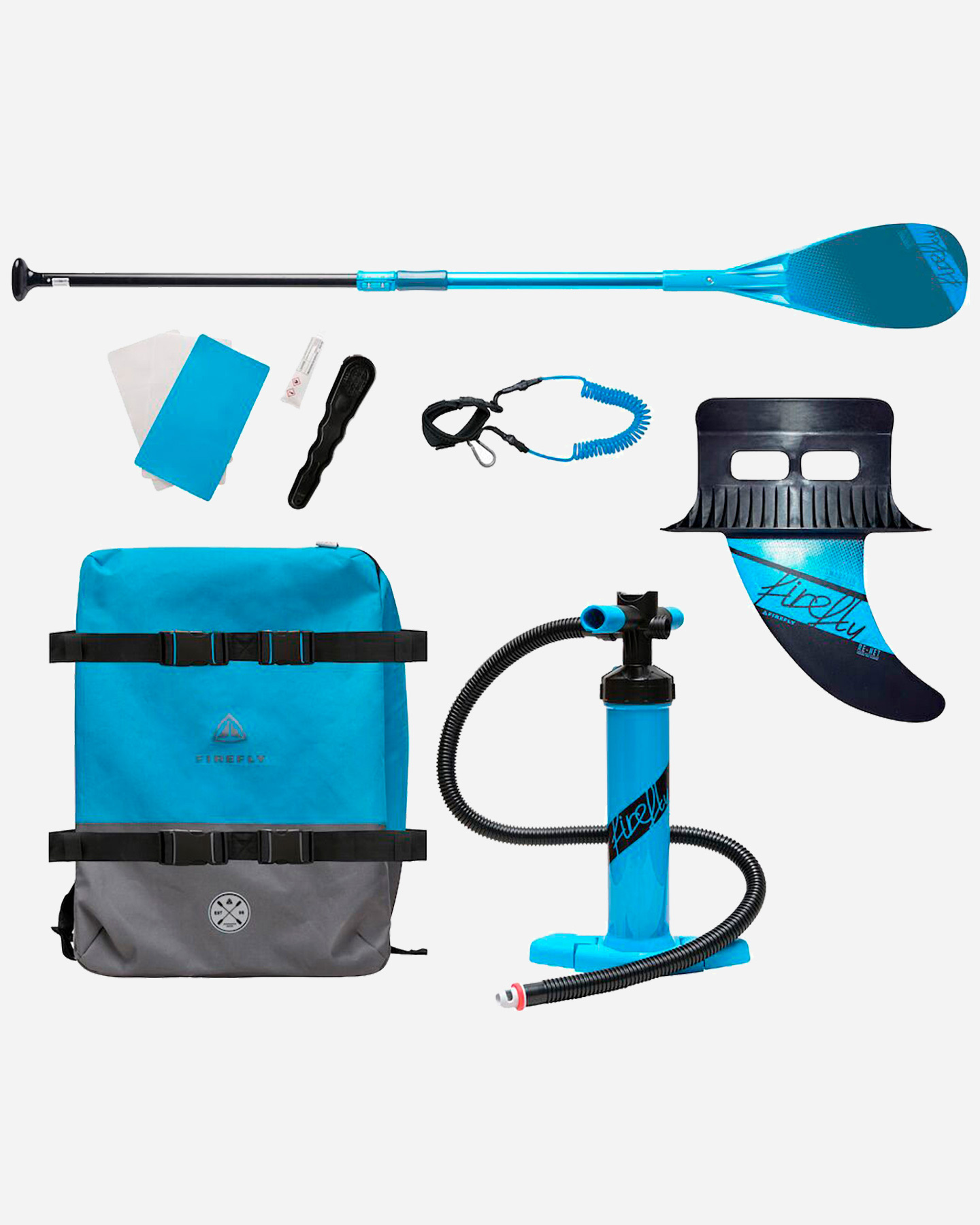 Accessorio nautica FIREFLY iSUP 300 COM I - Marrone - 5 | Cisalfa Sport