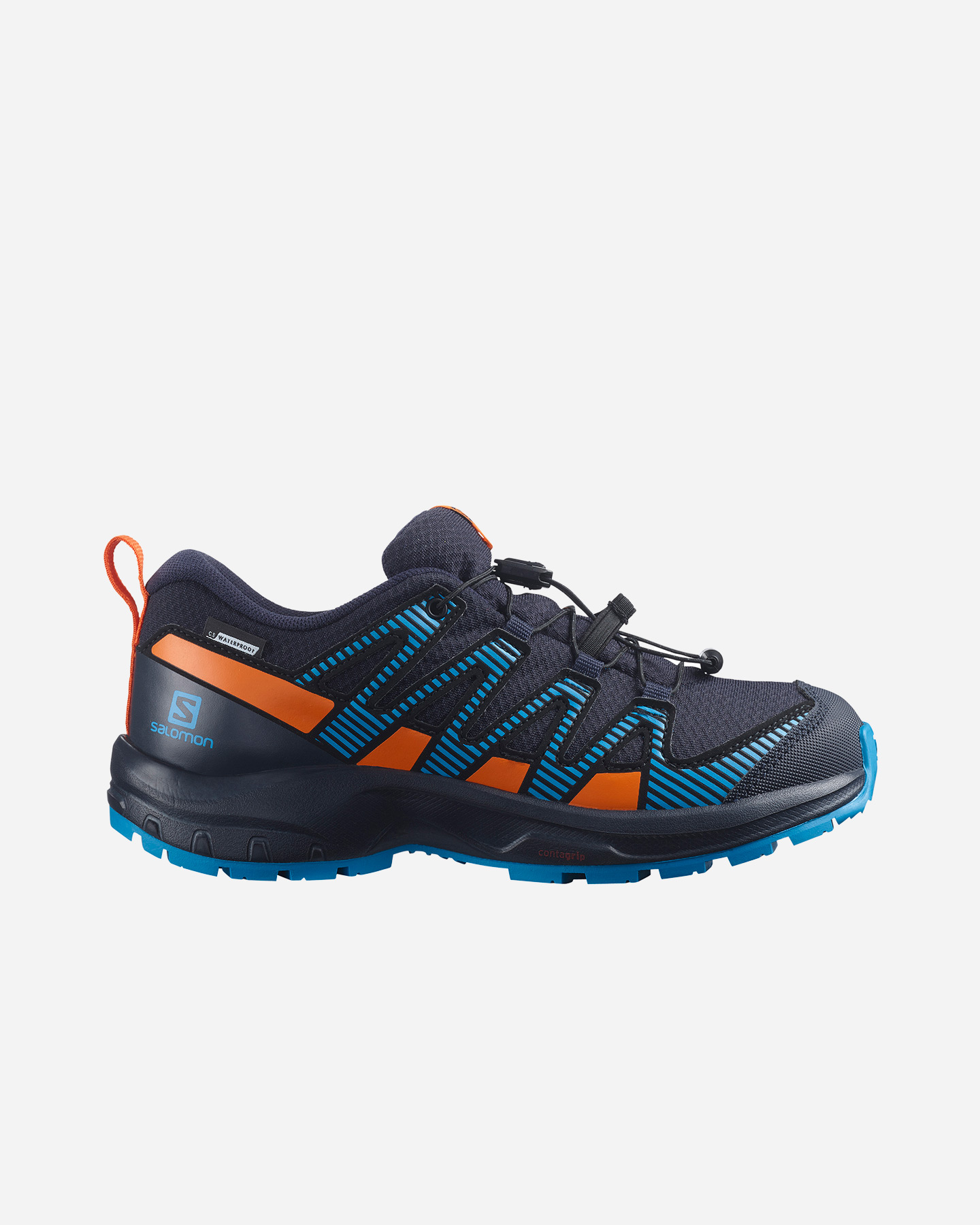 Scarpe trail SALOMON XA PRO V8 CSWP JR - Blu - 0 | Cisalfa Sport