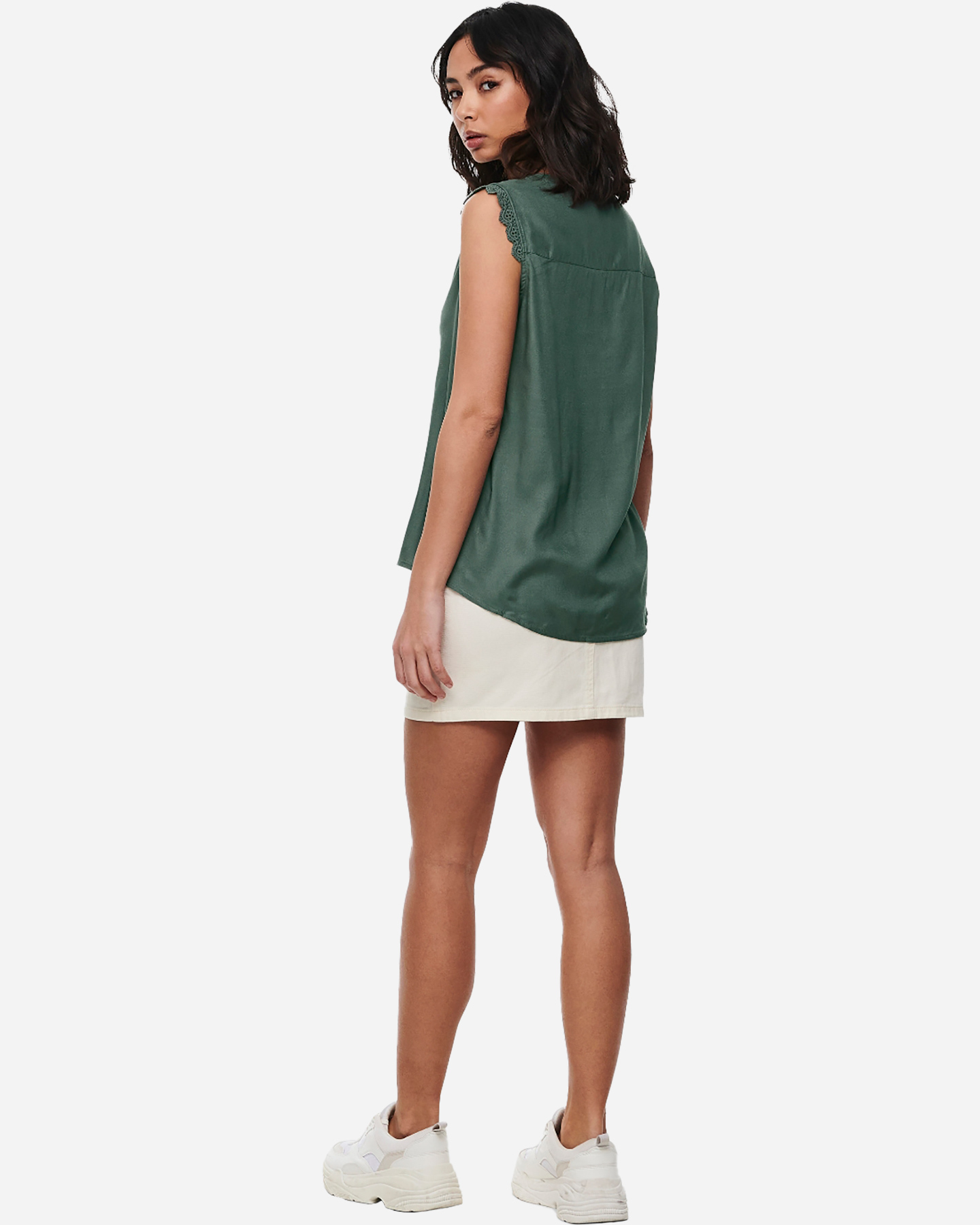 Camicia ONLY KIMMI W - Verde - 5 | Cisalfa Sport
