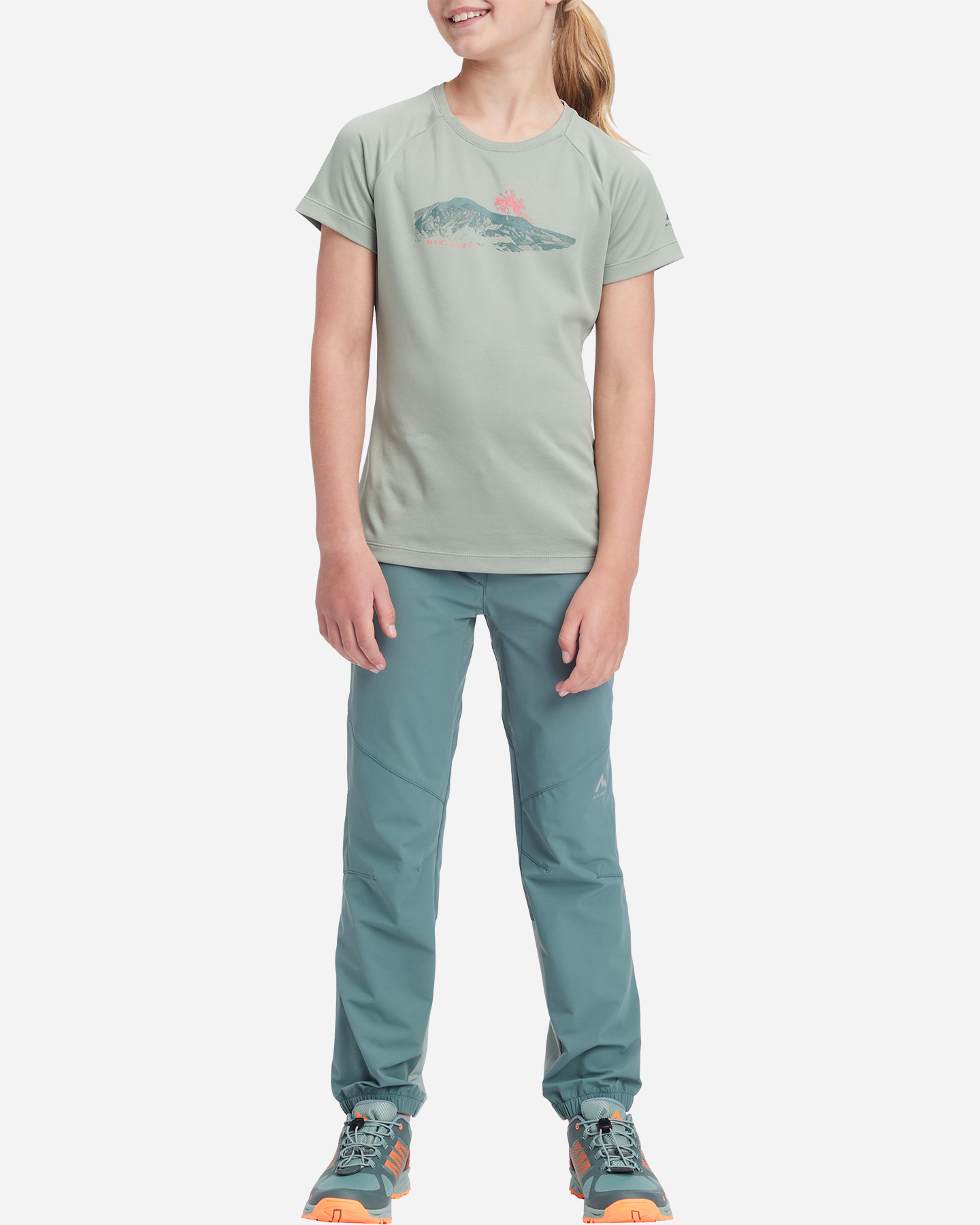 T-shirt MCKINLEY ASTER JR - Verde - 3 | Cisalfa Sport