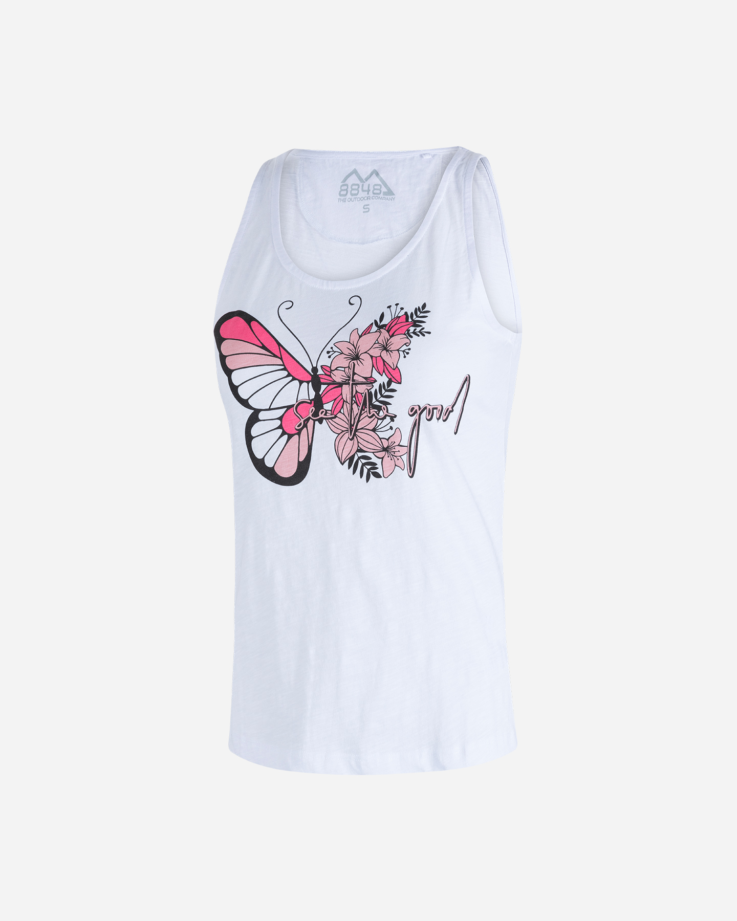 T-shirt 8848 MOUNTAIN ESSENTIAL W - Bianco - 5 | Cisalfa Sport