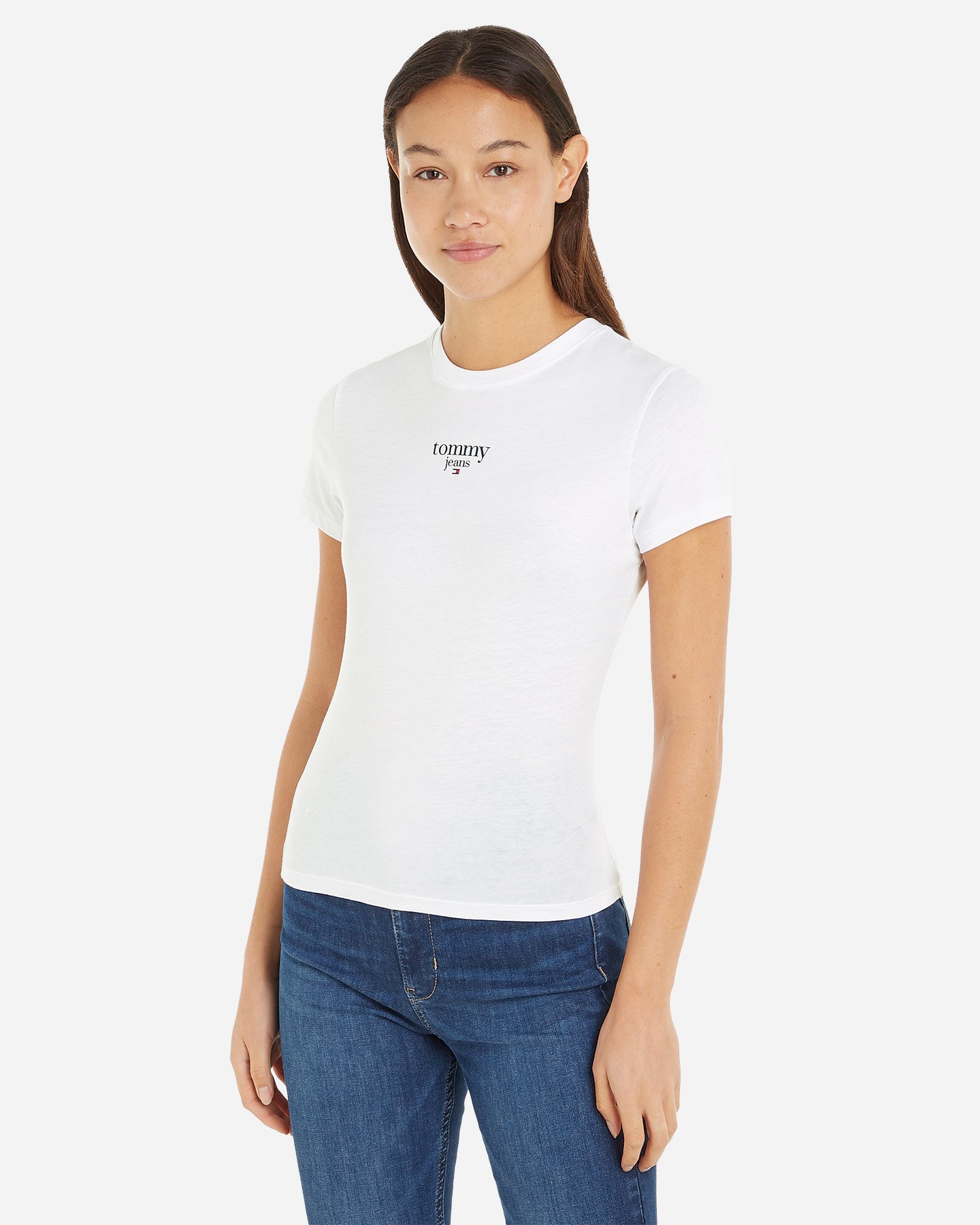 T-shirt TOMMY HILFIGER SLIM ESSENTIAL LOGO W - 2 | Cisalfa Sport