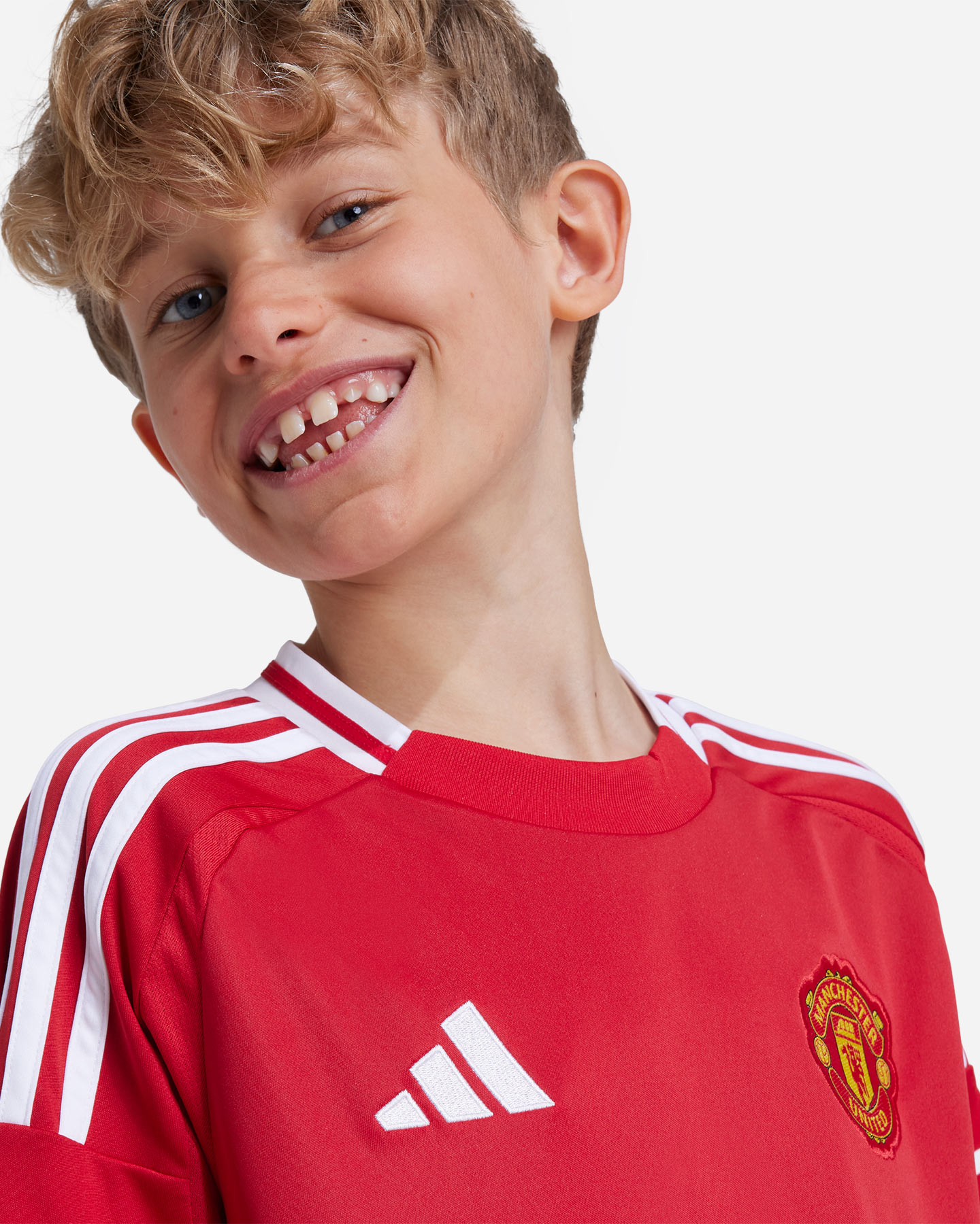 Maglia calcio ufficiale ADIDAS MANCHESTER UNITED HOME 24-25 M - Color mix - 4 | Cisalfa Sport