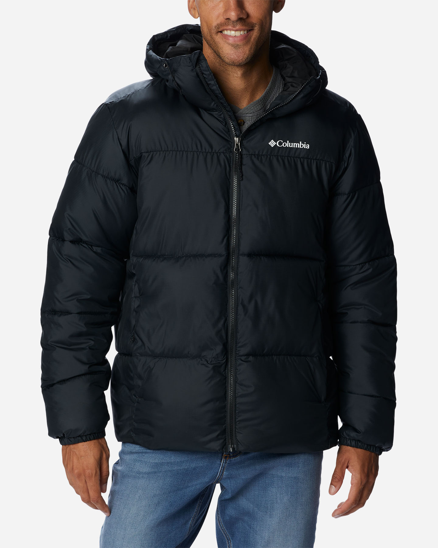 Giubbotto COLUMBIA PUFFED HOODED M - 0 | Cisalfa Sport