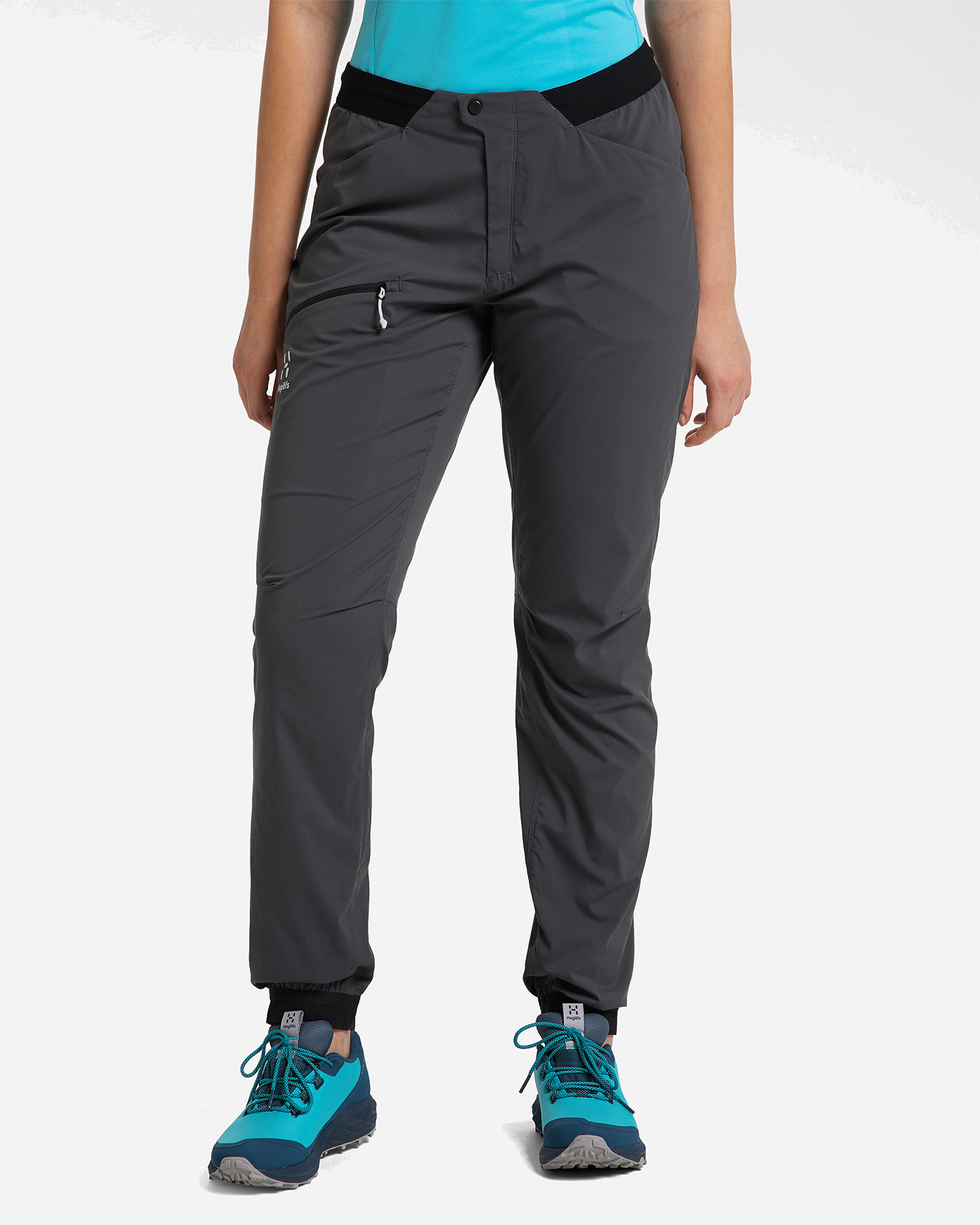 Pantalone outdoor HAGLOFS L.I.M FUSE W - Grigio - 2 | Cisalfa Sport