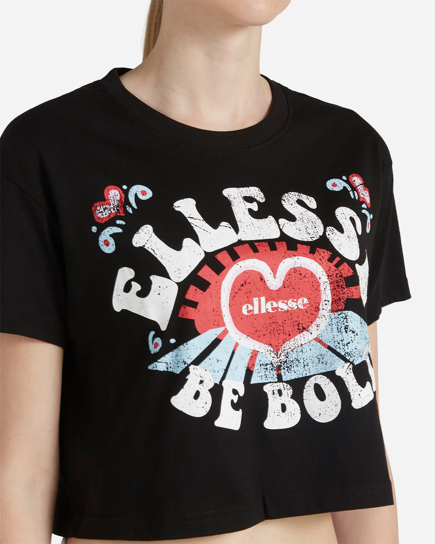 T-shirt ELLESSE BASIC W - Nero - 4 | Cisalfa Sport