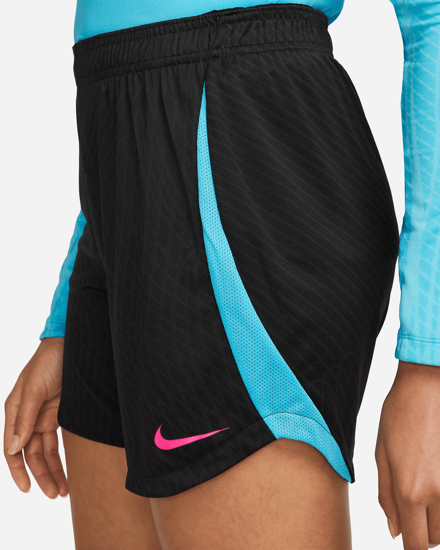 Pantaloncini calcio NIKE DRI FIT STRIKE W - Nero - 3 | Cisalfa Sport