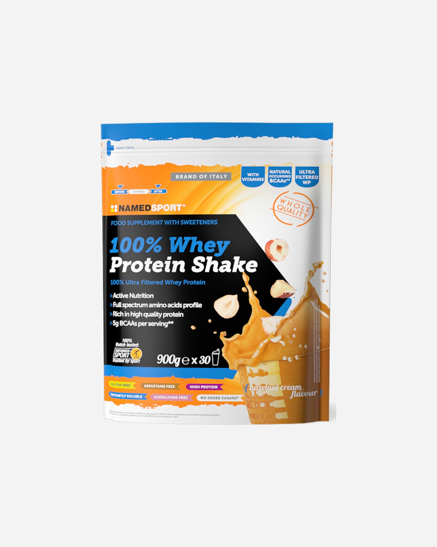 Energetico NAMED SPORT 100% WHEY PROTEIN SHAKE 900  - 0 | Cisalfa Sport