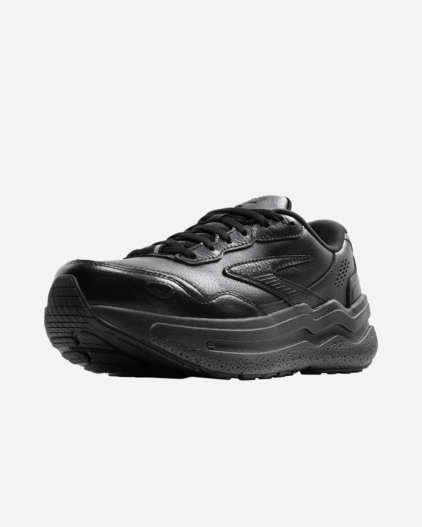 Scarpe running BROOKS GHOST MAX LEATHER W - Nero - 2 | Cisalfa Sport