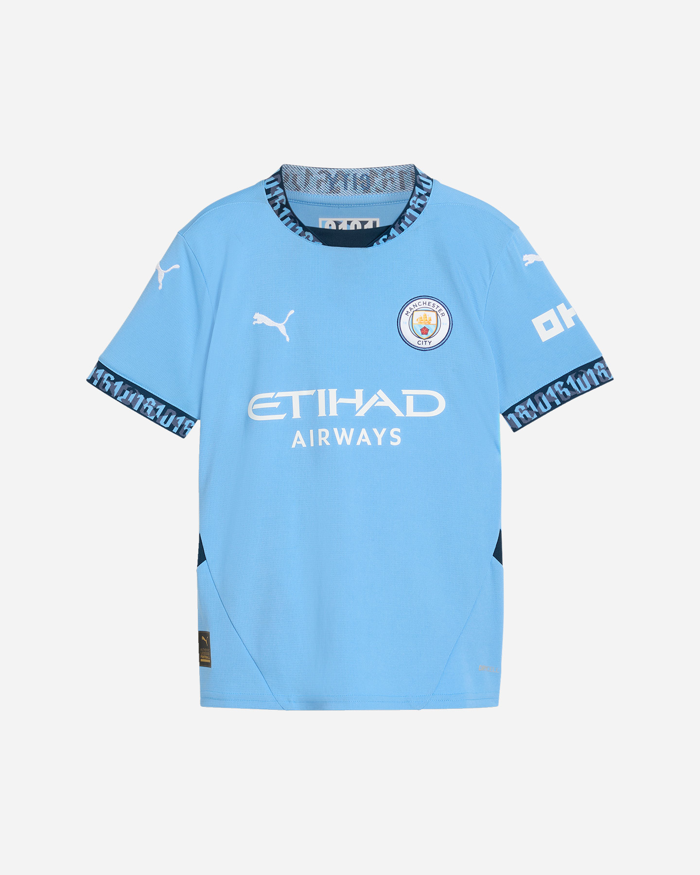 Maglia calcio ufficiale PUMA MANCHESTER CITY HOME REPLICA 24-25 JR - Azzurro - 0 | Cisalfa Sport