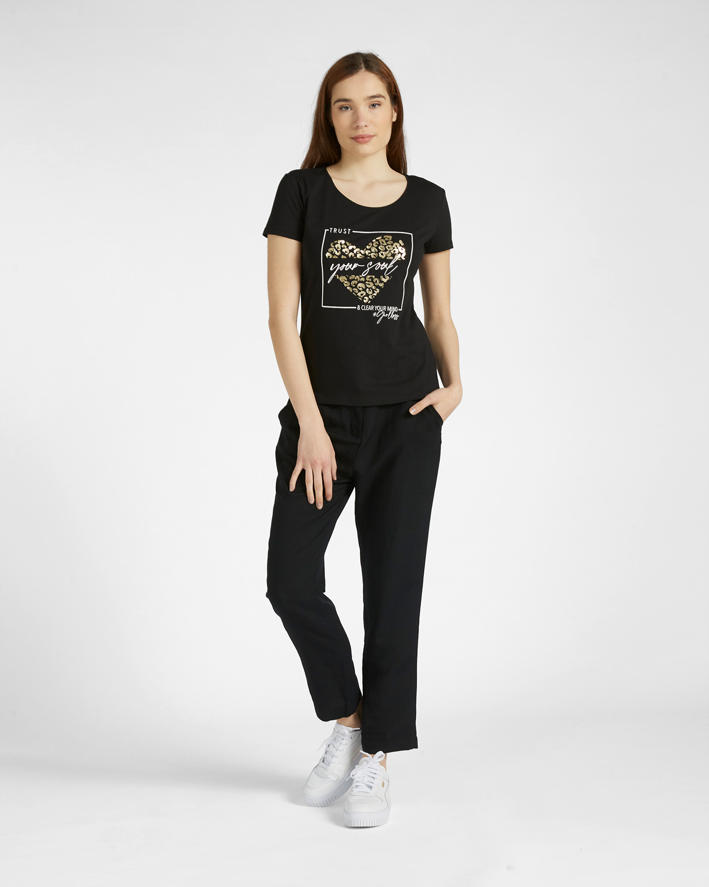 T-shirt DACK'S PRINTED W - Nero - 1 | Cisalfa Sport