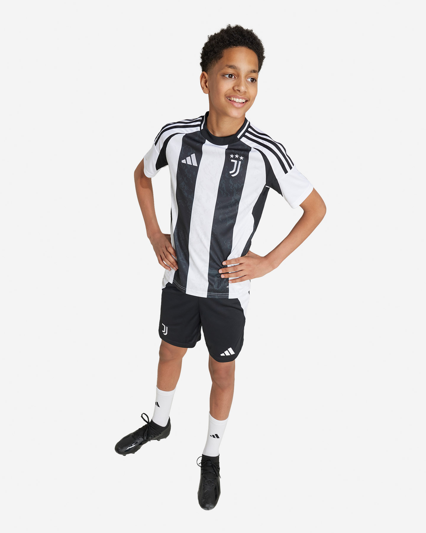 Pantaloncini calcio ufficiali ADIDAS JUVENTUS HOME 24-25 JR - 3 | Cisalfa Sport