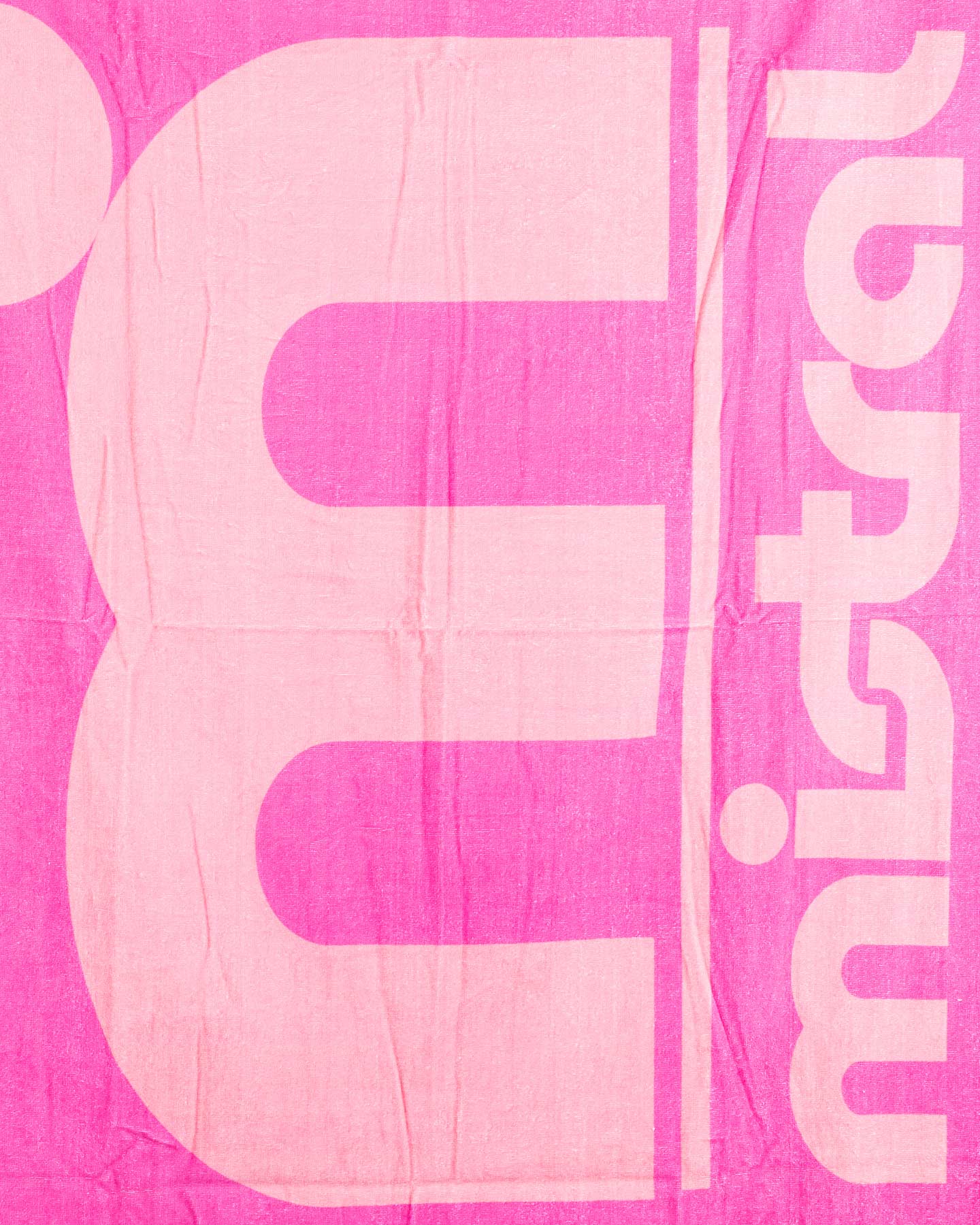 Telo mare MISTRAL SPONGE LOGO - Fucsia - 2 | Cisalfa Sport