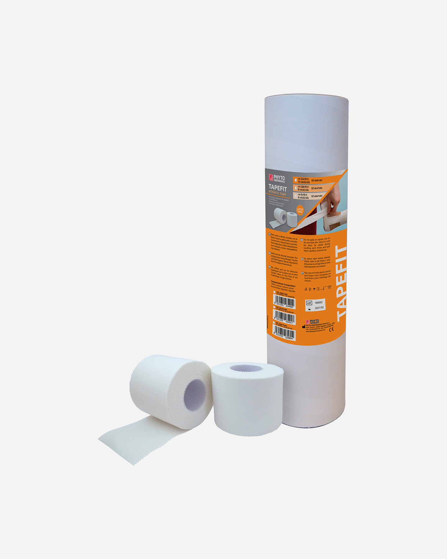 Accessorio palestra PHYTO PERFORMANCE CEROTTO NEOTAPE 3,8CM - Color mix - 0 | Cisalfa Sport