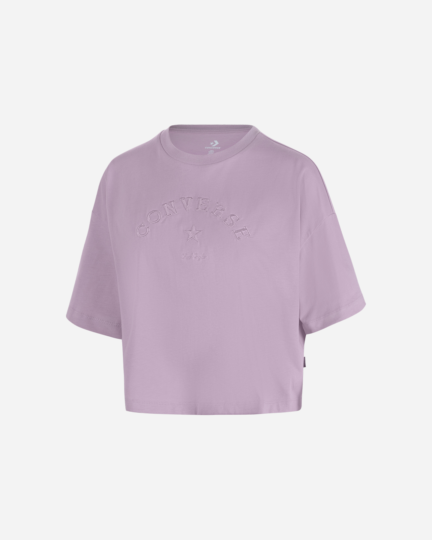 T-shirt CONVERSE BOXY W - Rosa - 0 | Cisalfa Sport