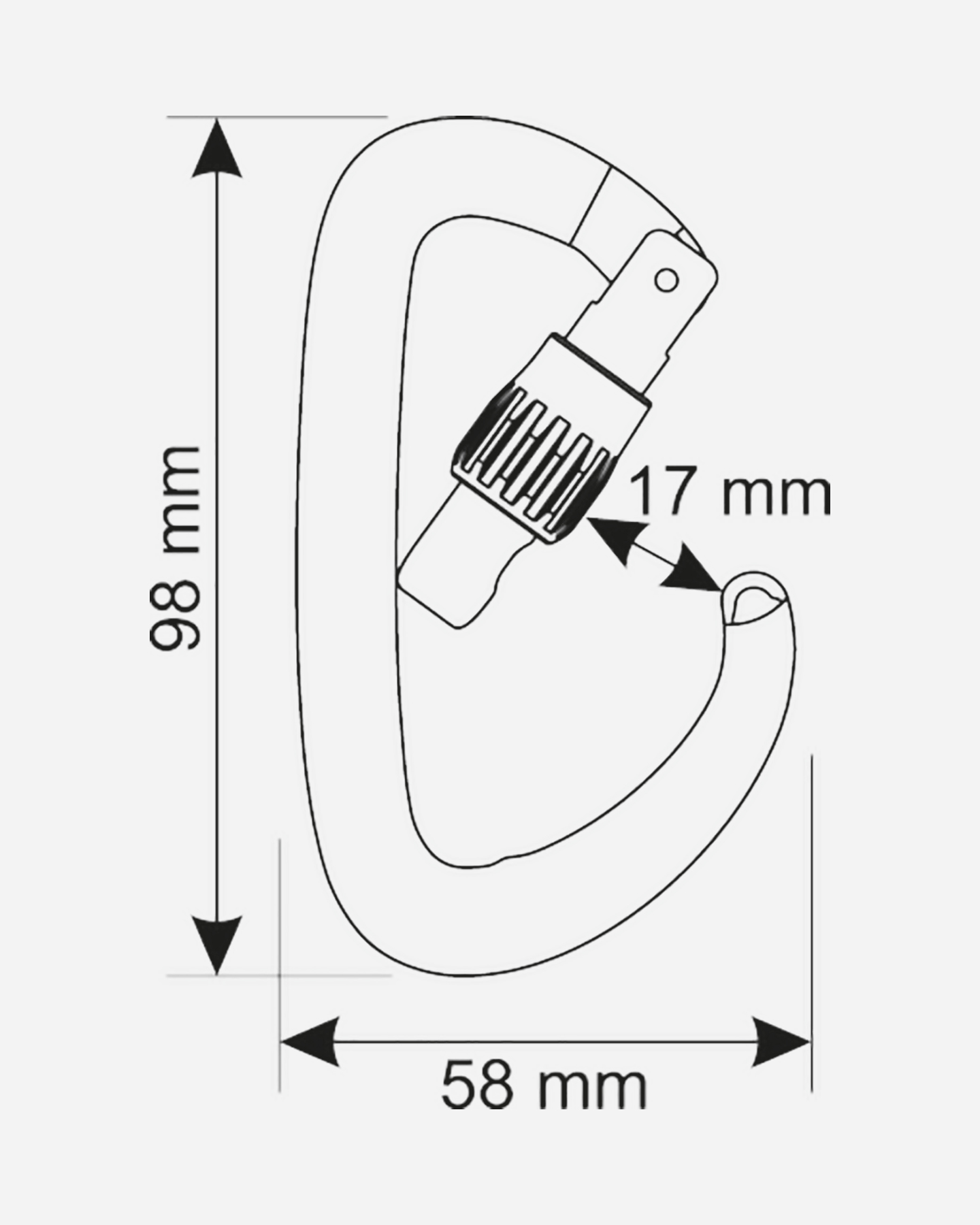 Moschettone CAMP MOSCHETTONE CAMP ORBIT LOCK 292901 - 4 | Cisalfa Sport