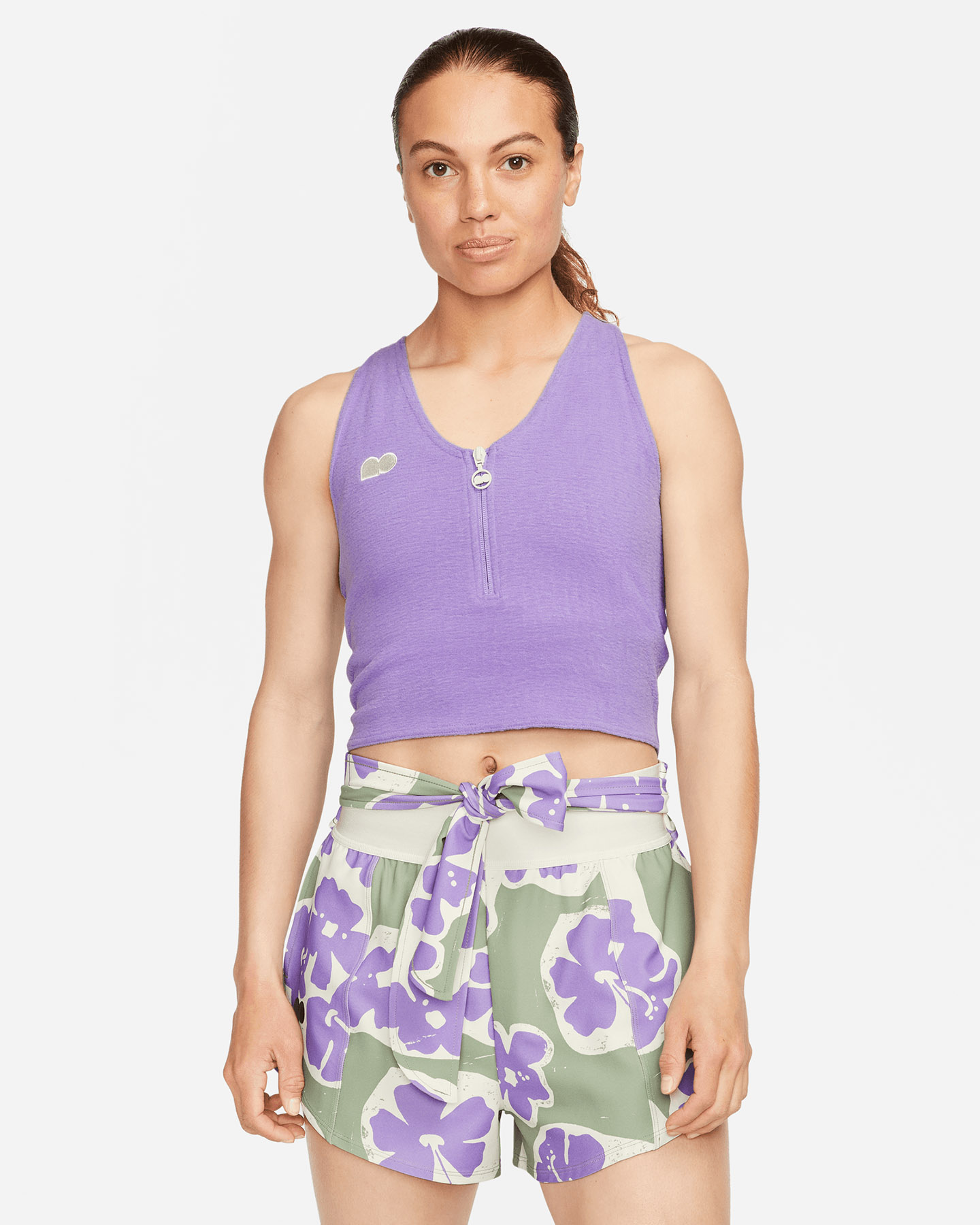 T-shirt tennis NIKE CROP OSAKA W - Viola - 0 | Cisalfa Sport