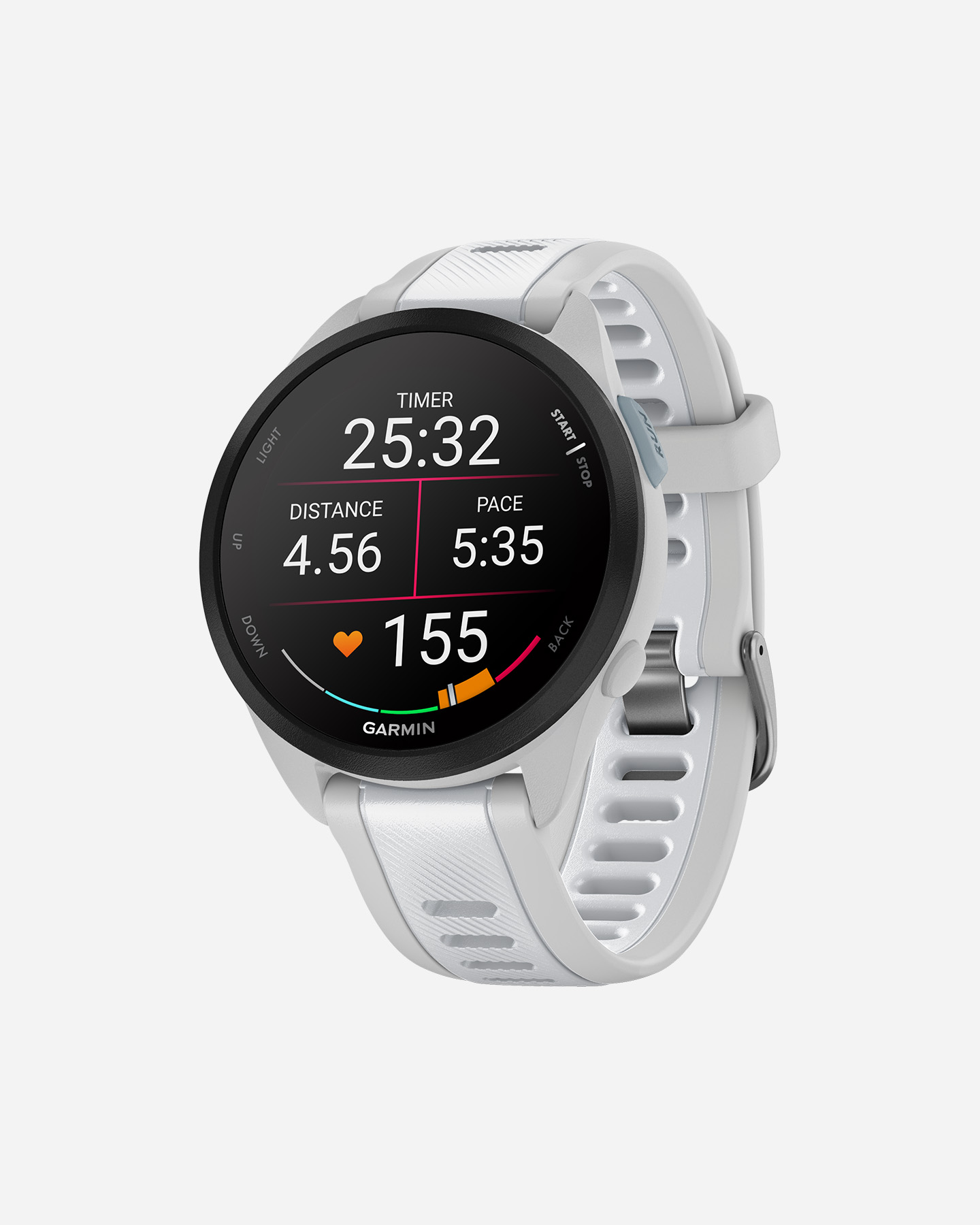 Orologio multifunzione GARMIN FORERUNNER 165 - Bianco - 2 | Cisalfa Sport