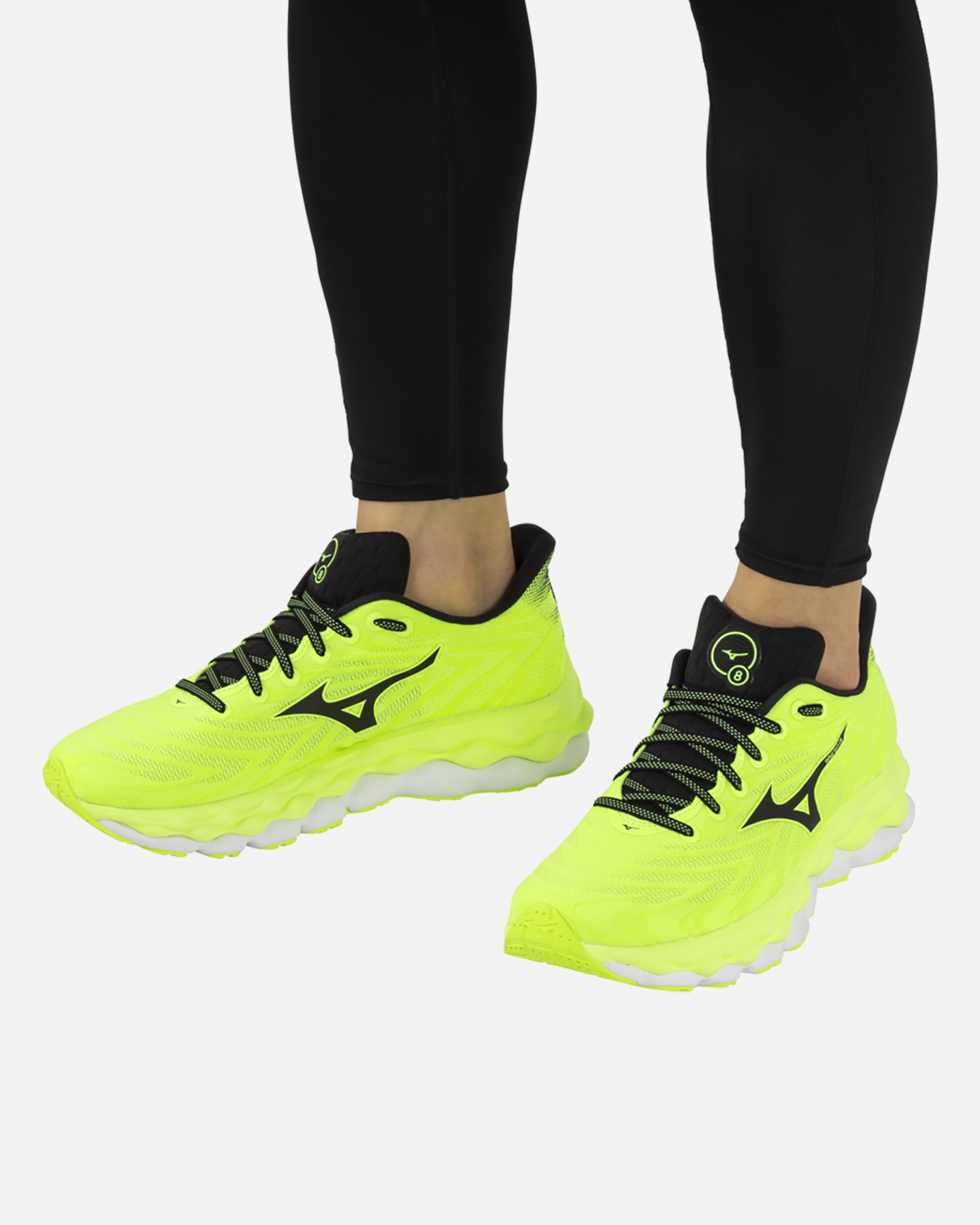 Scarpe running MIZUNO WAVE SKY 8 M - Giallo - 5 | Cisalfa Sport