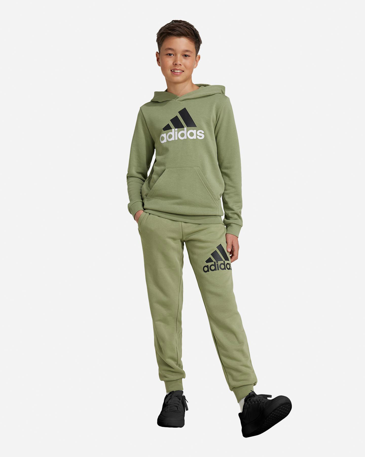 Pantalone ADIDAS BIG LOGO JR - Verde - 1 | Cisalfa Sport