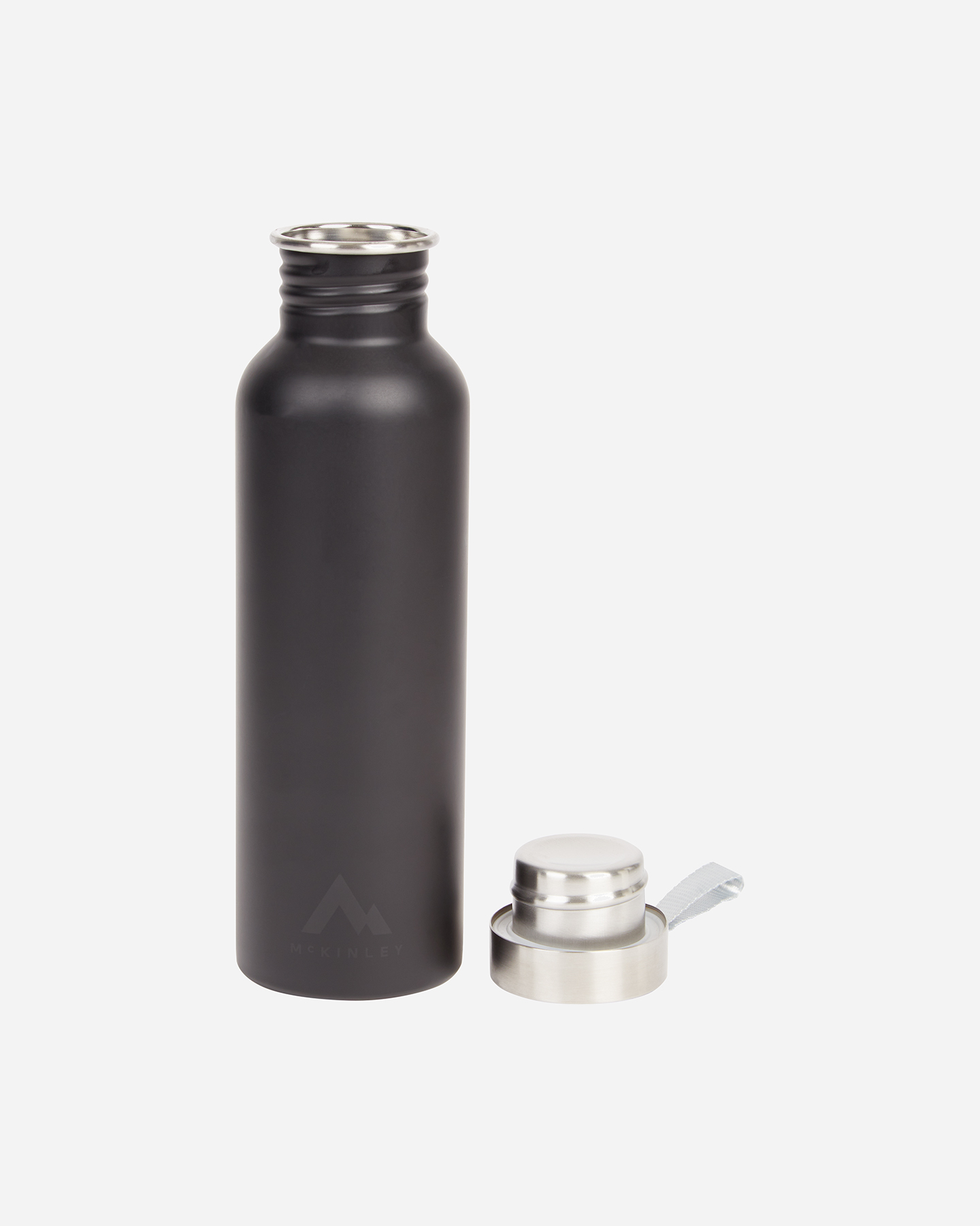 Accessorio camping MCKINLEY STAINLESS STEEL SINGLE 0,75 L - Nero - 1 | Cisalfa Sport