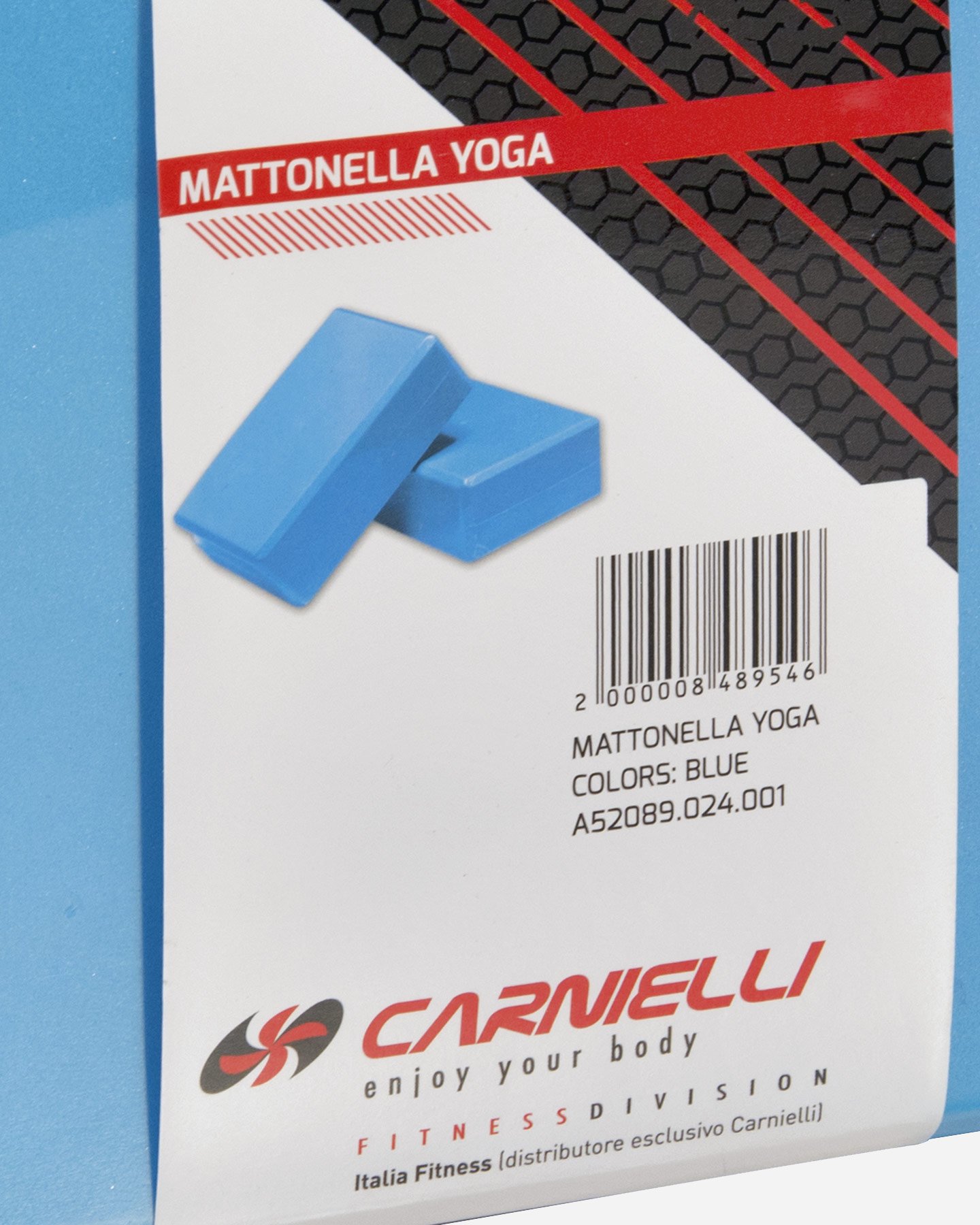 Accessorio palestra CARNIELLI BLOCCO YOGA MATTONELLA - 1 | Cisalfa Sport