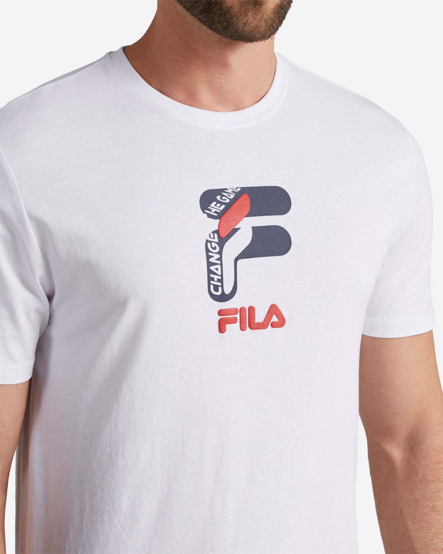 T-shirt FILA BIG LOGO M - Bianco - 4 | Cisalfa Sport