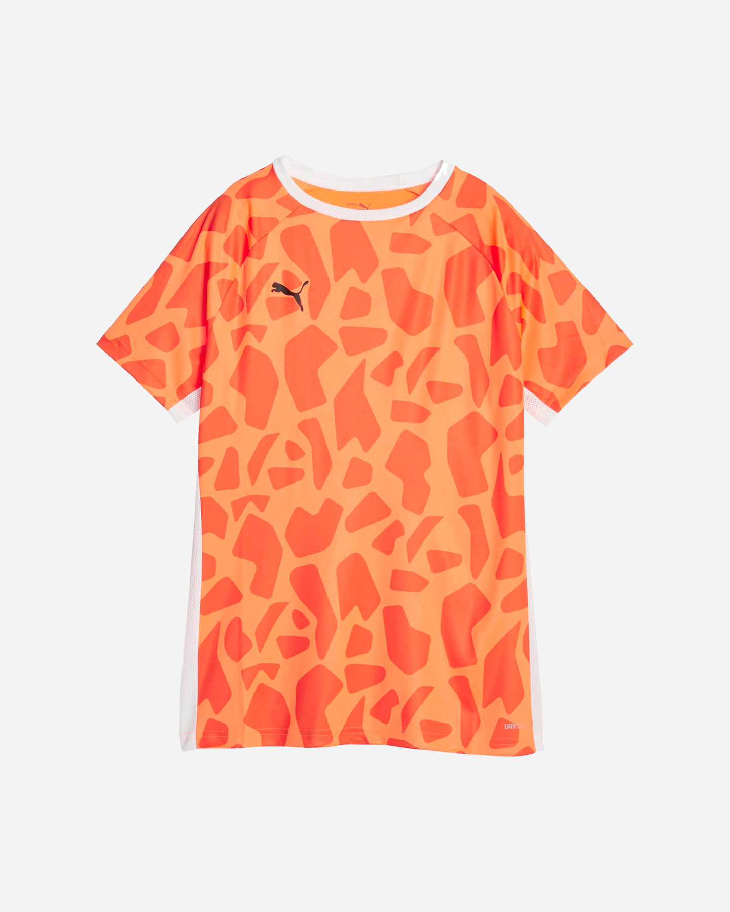 T-shirt tennis PUMA TEAM LIGA ORNG ALL OVER W - Arancione - 0 | Cisalfa Sport