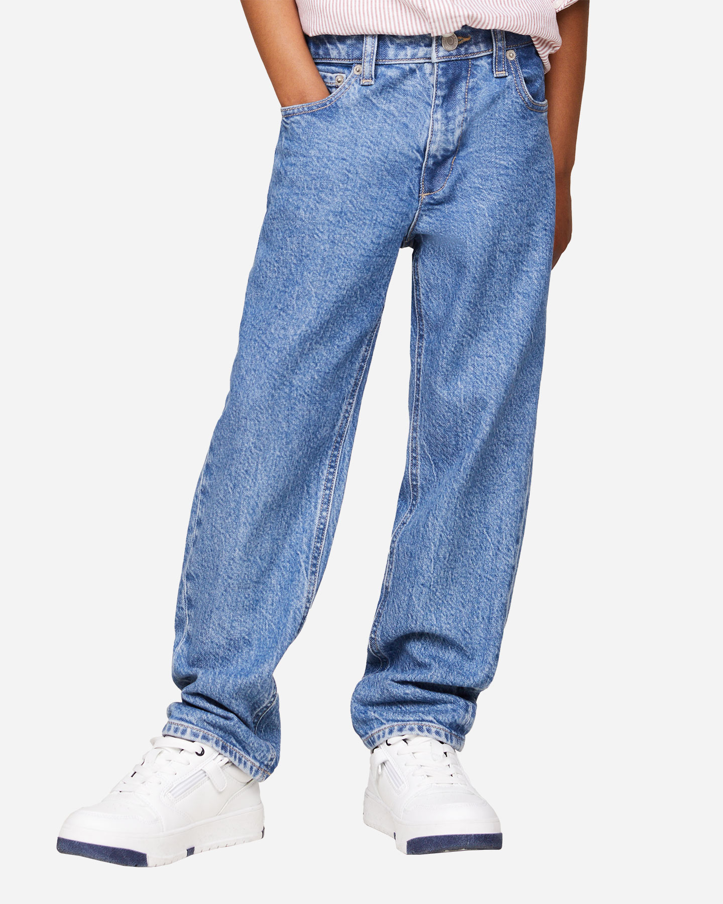 Jeans TOMMY HILFIGER SKATER MID JR - Denim - 0 | Cisalfa Sport