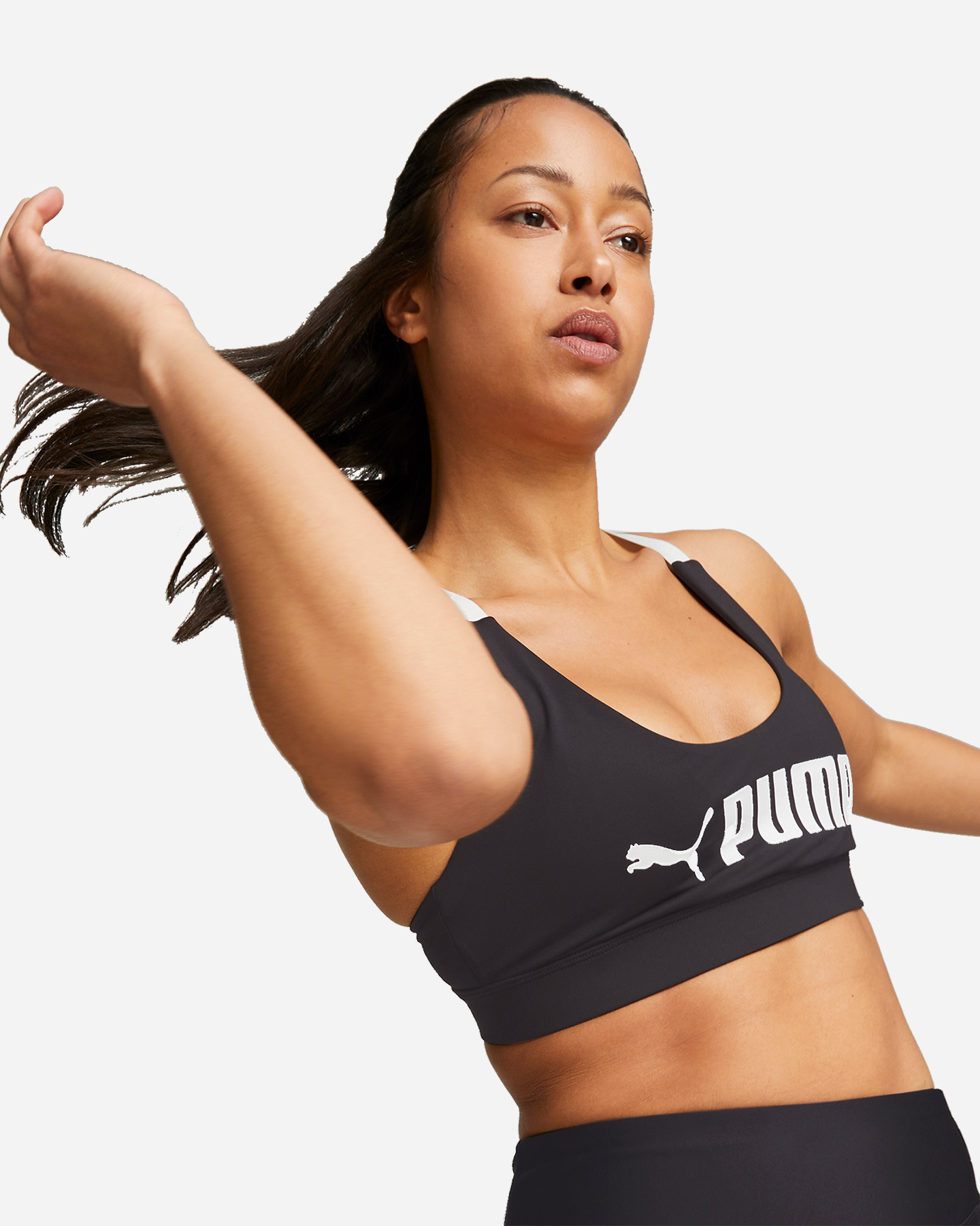 Bra training PUMA CROSSED ELASTIC BLOGO W - 3 | Cisalfa Sport