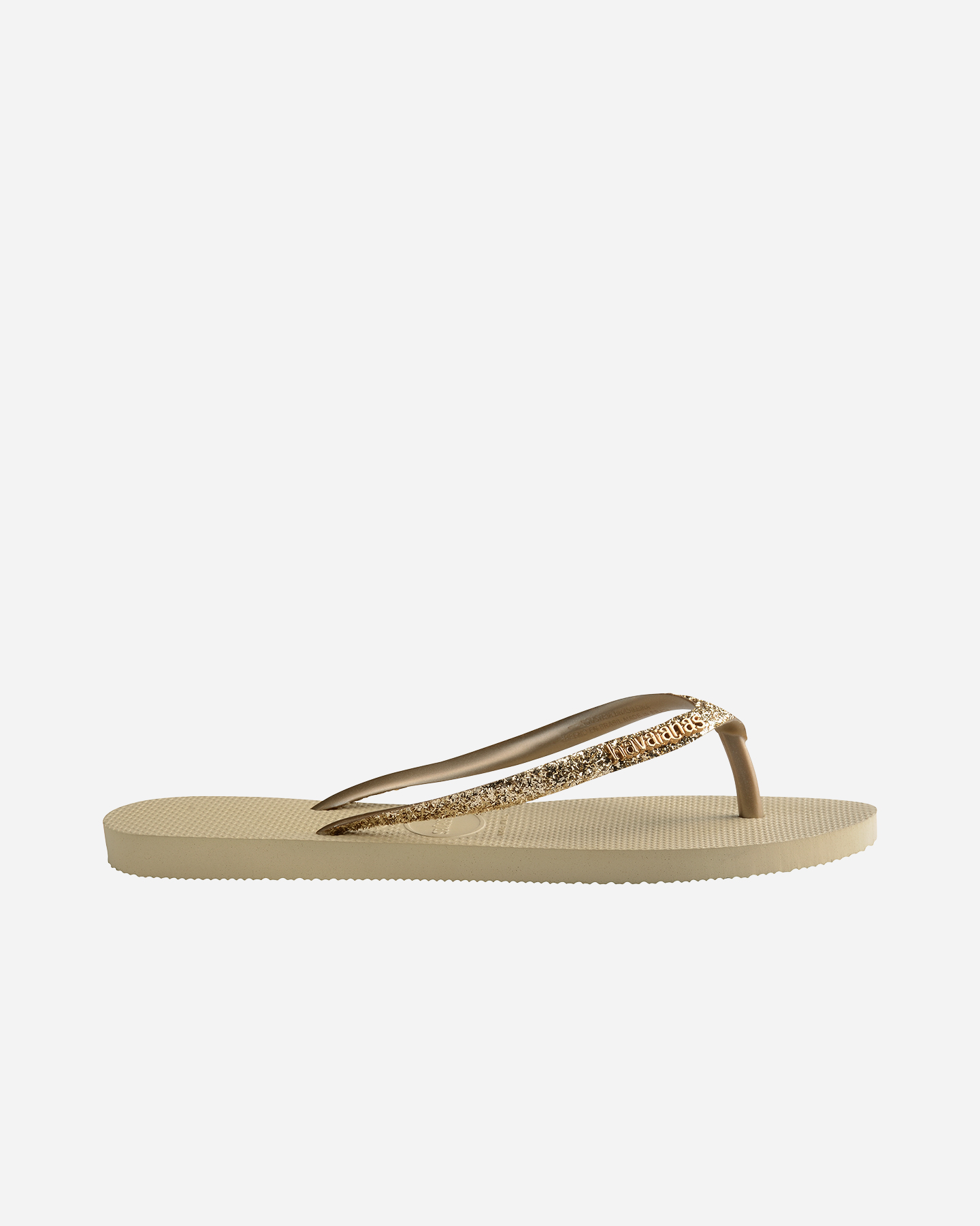 Infradito HAVAIANAS SLIM GLITTER II W - Beige - 3 | Cisalfa Sport