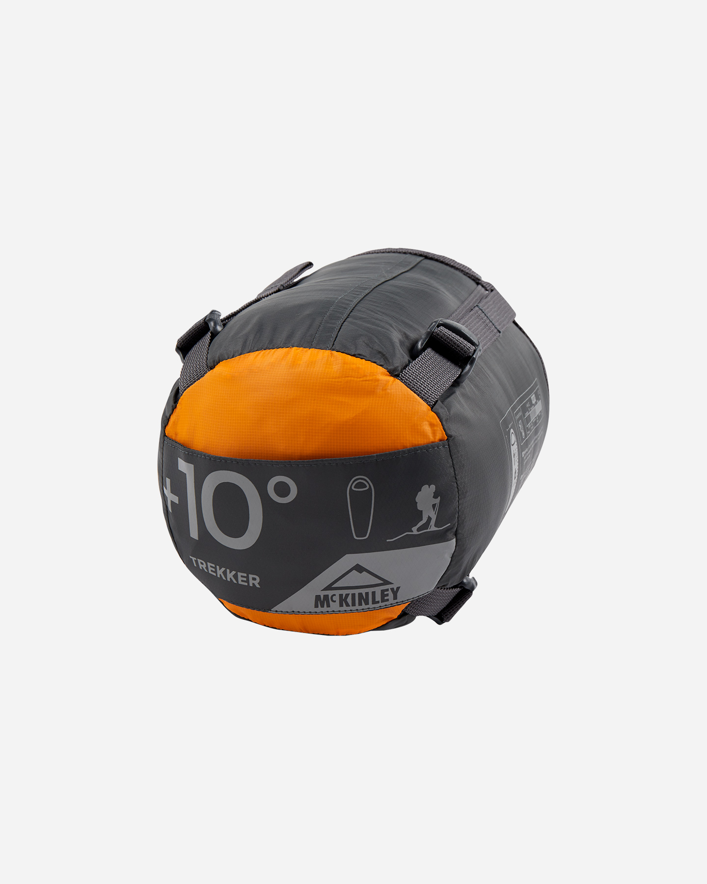 Sacco a pelo sintetico MCKINLEY TREKKER 10 SX - Grigio - 2 | Cisalfa Sport