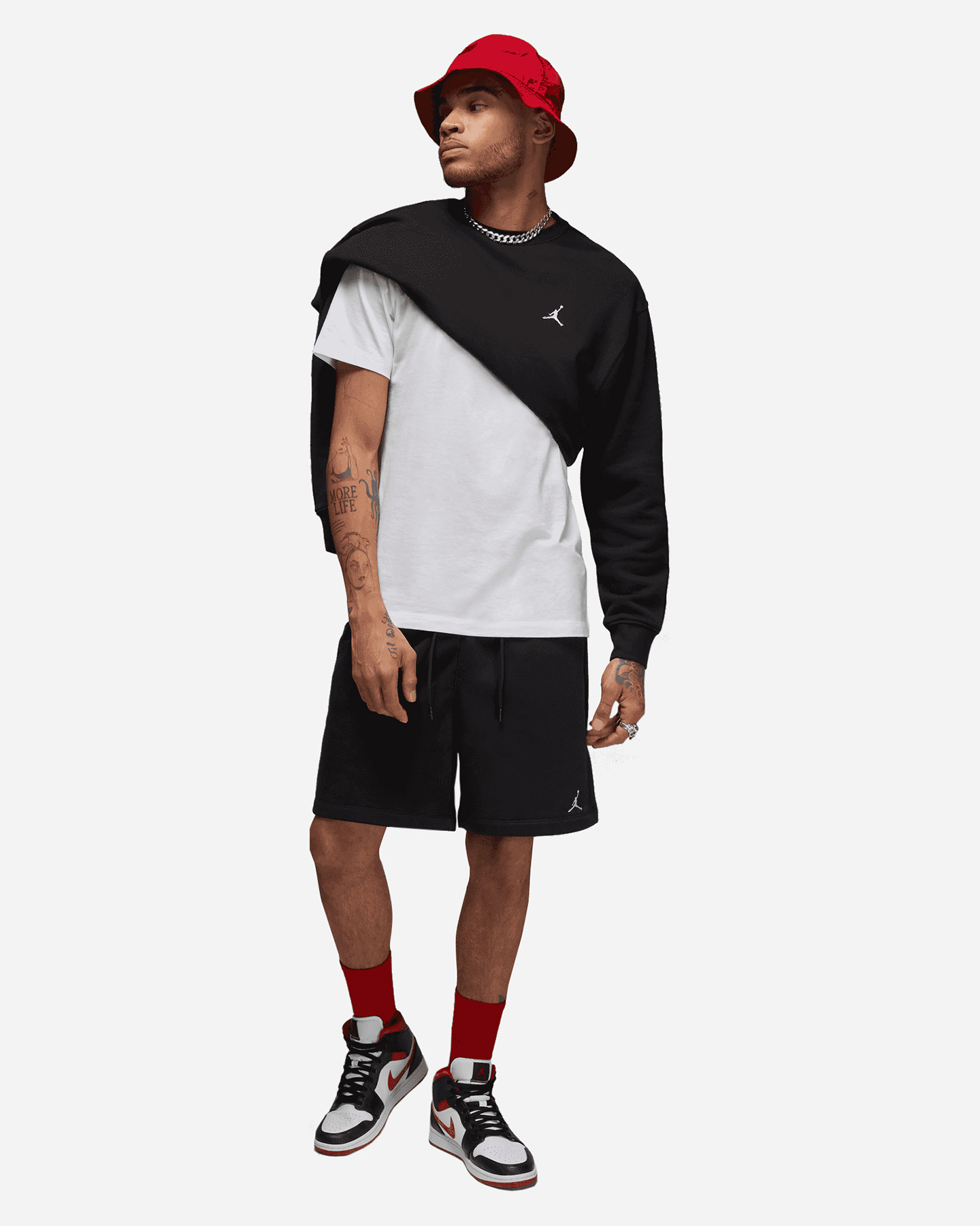 Pantaloncini NIKE FLC JORDAN ESSENTIAL M - Nero - 3 | Cisalfa Sport