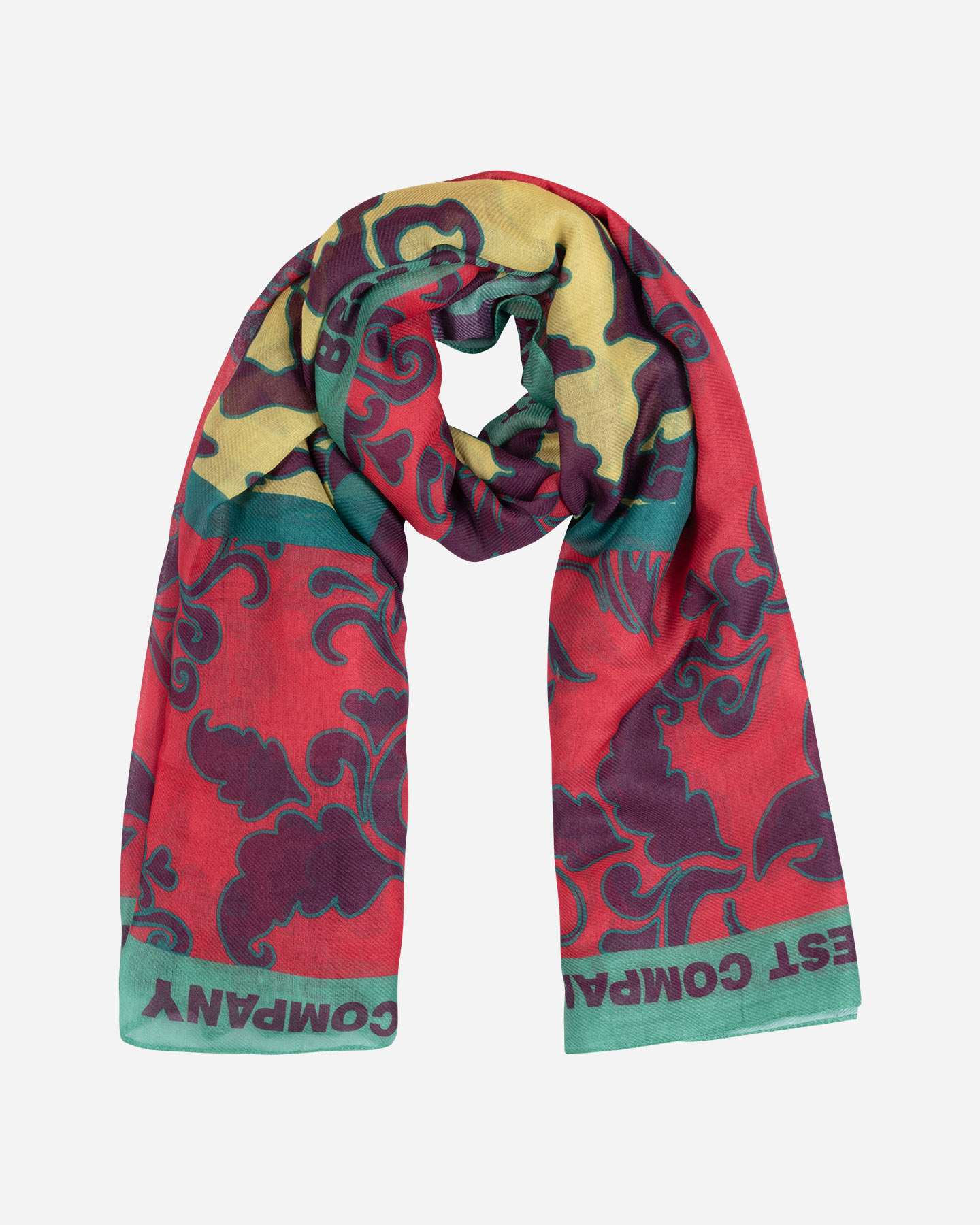 Pashmina BEST COMPANY HORSES AND FLOWERS W - 0 | Cisalfa Sport