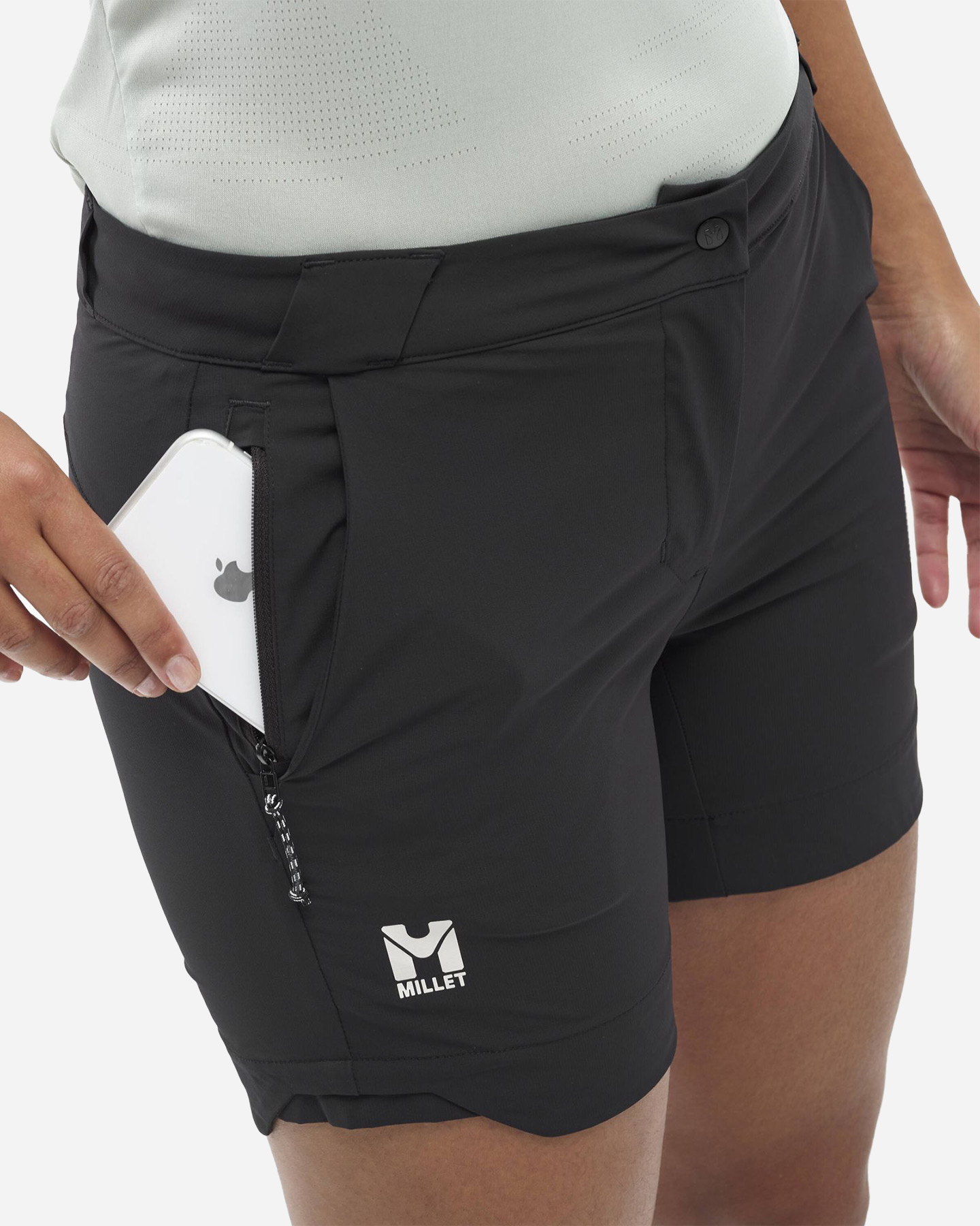 Pantaloncini MILLET UBIC W - Nero - 5 | Cisalfa Sport