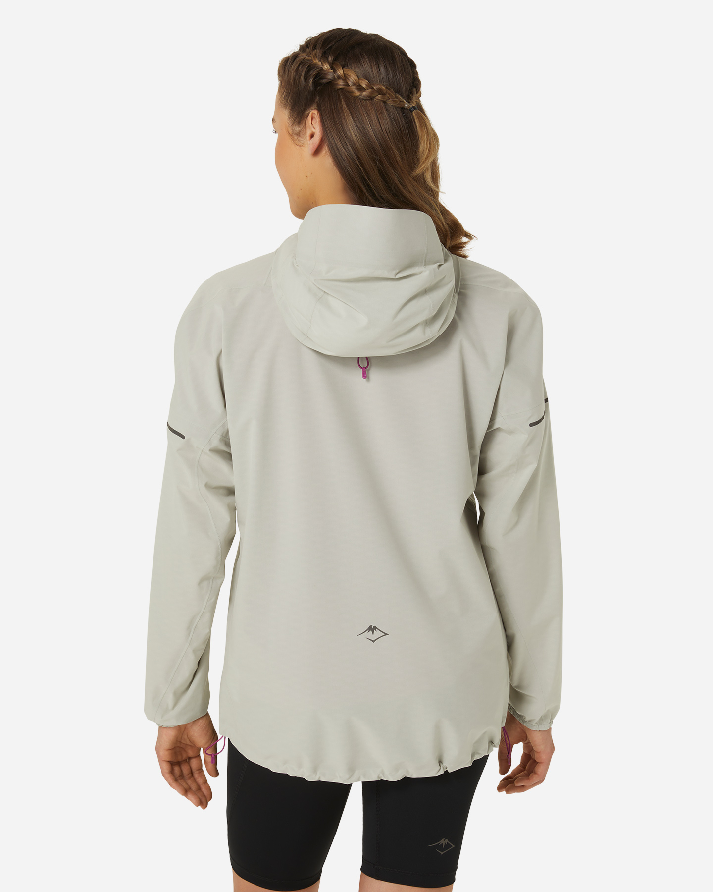 Giacca running ASICS FUJITRAIL WATERPROOF W - Bianco - 1 | Cisalfa Sport
