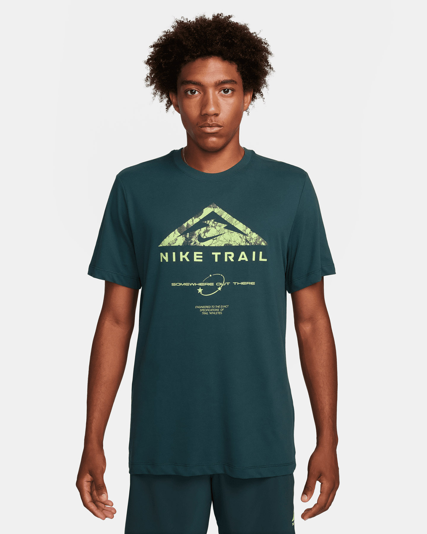 T-shirt running NIKE TRAIL DRI FIT M - 0 | Cisalfa Sport