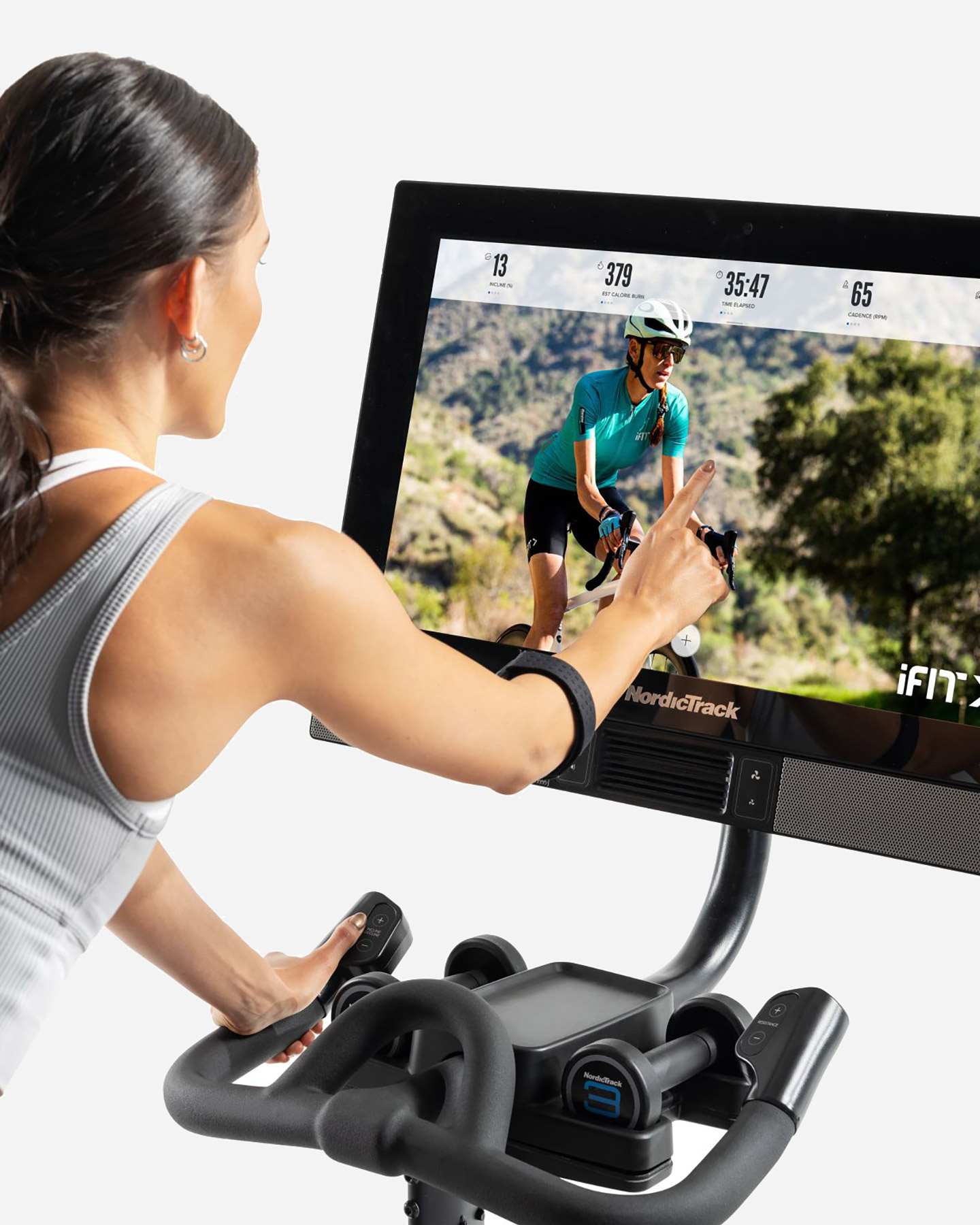 Spin bike NORDICTRACK NORDICTRACK STUDIO27i - Nero - 3 | Cisalfa Sport