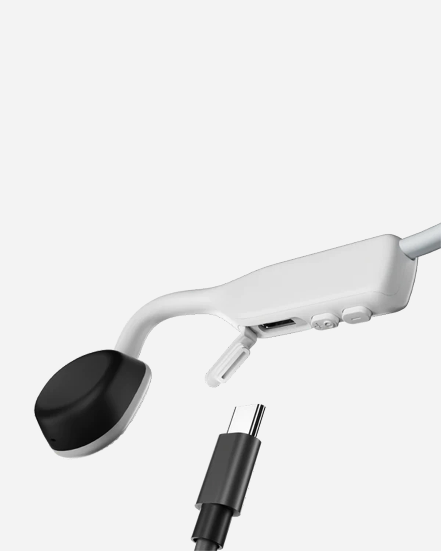 Cuffie audio SHOKZ OPENMOVE  - Bianco - 2 | Cisalfa Sport