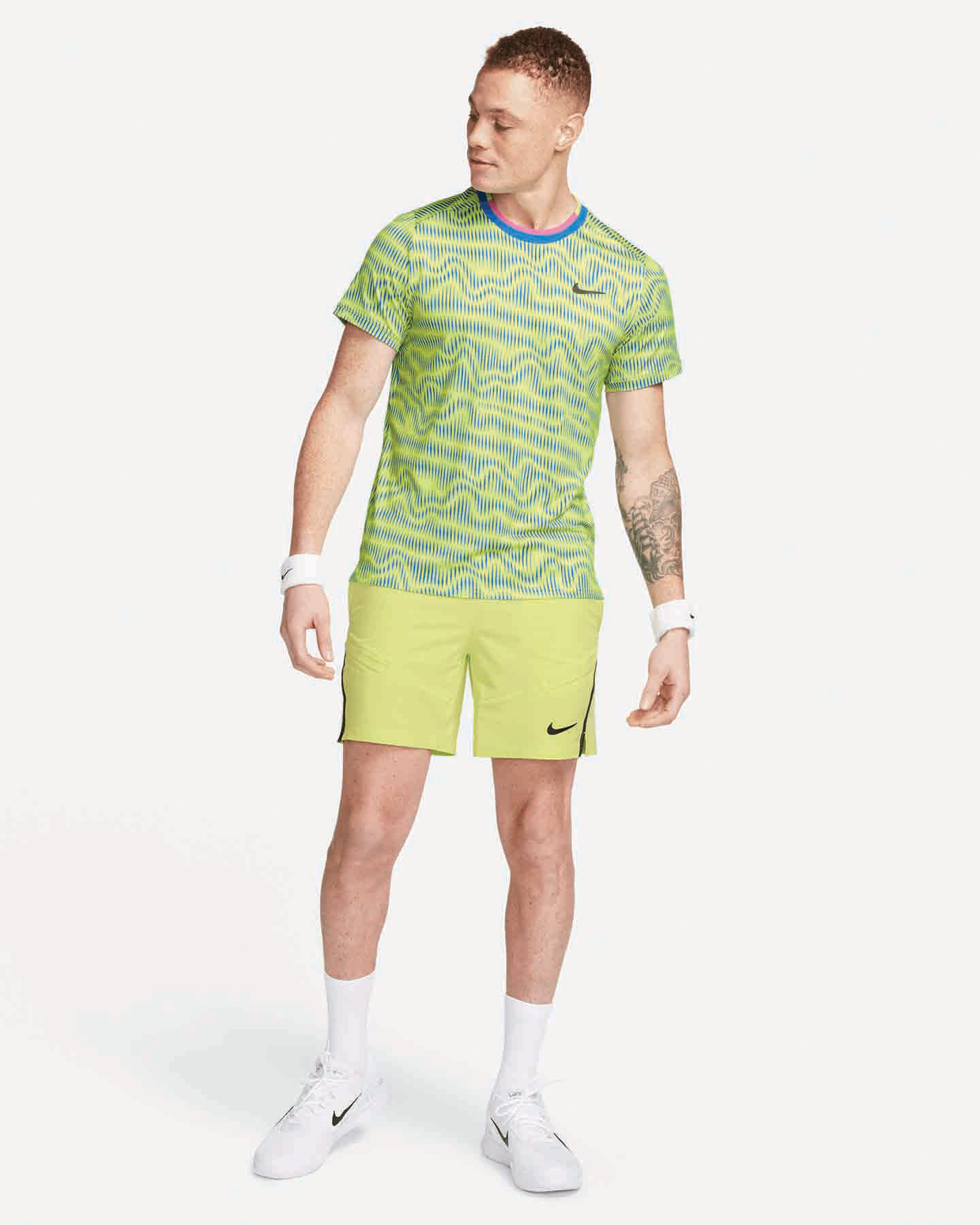 T-shirt tennis NIKE COURT DRI FIT ADVANTAGE TENNIS M - 4 | Cisalfa Sport