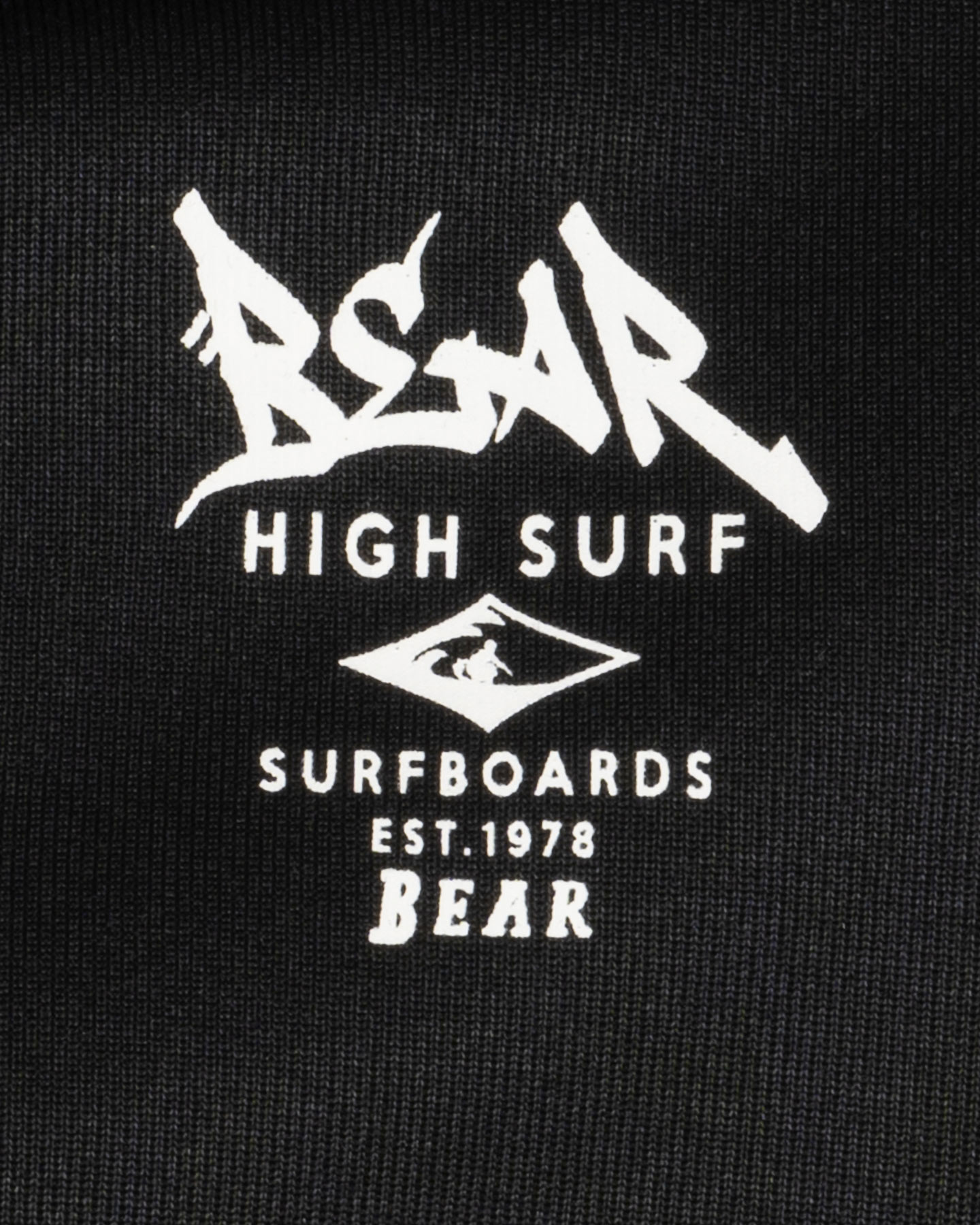 Felpa BEAR ICONIC SURF JR - Nero - 2 | Cisalfa Sport