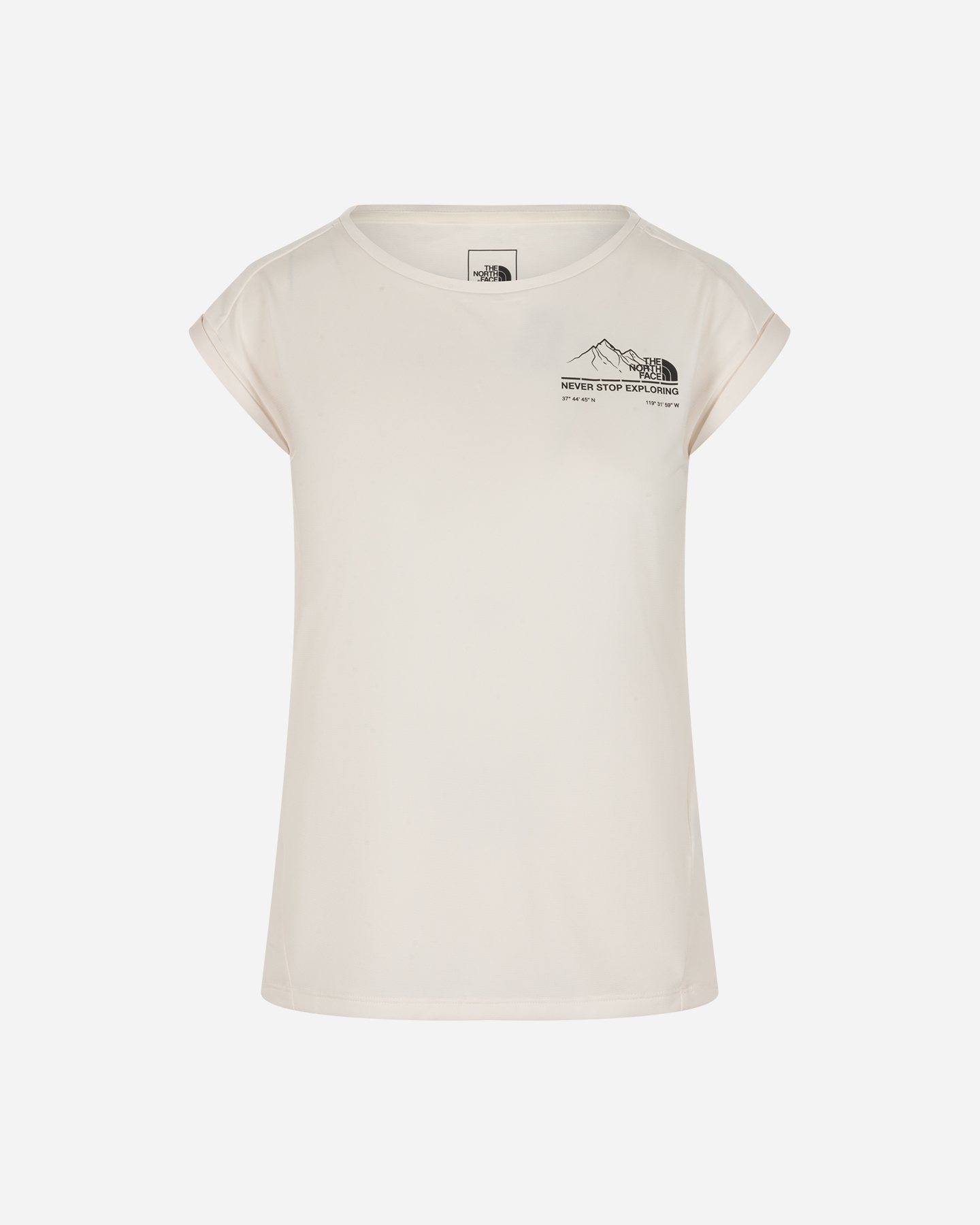 T-shirt THE NORTH FACE ODLES TECH W - Bianco - 0 | Cisalfa Sport