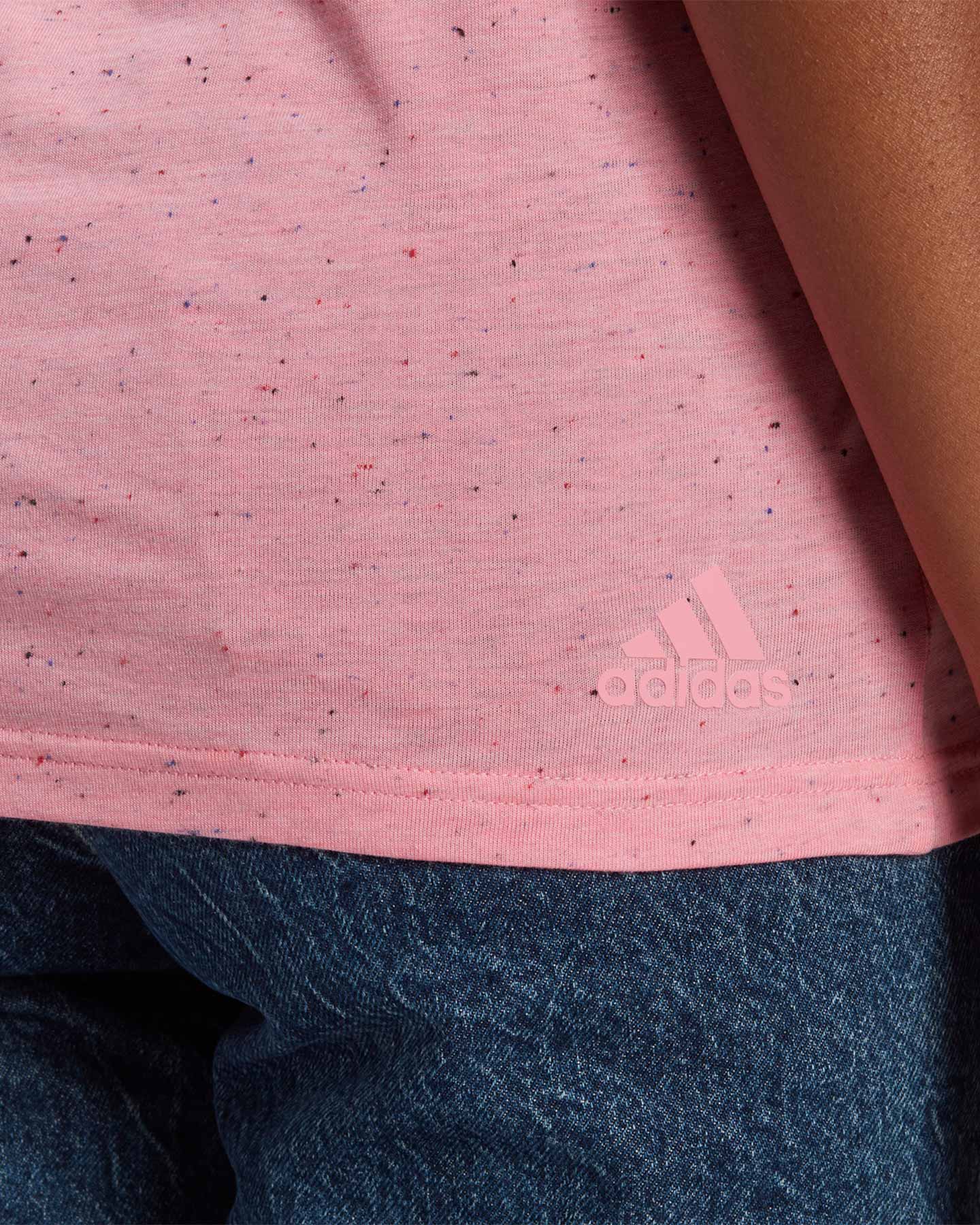 Canotta ADIDAS WINNER BADGE OF SPORT W - Rosa - 5 | Cisalfa Sport