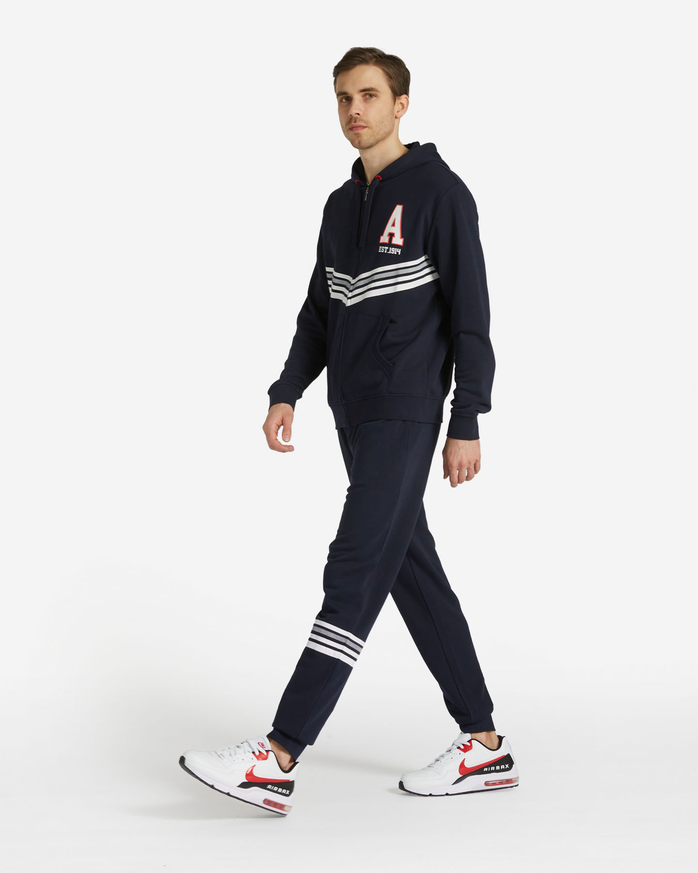 Felpa ADMIRAL VARSITY M - Blu royal - 3 | Cisalfa Sport