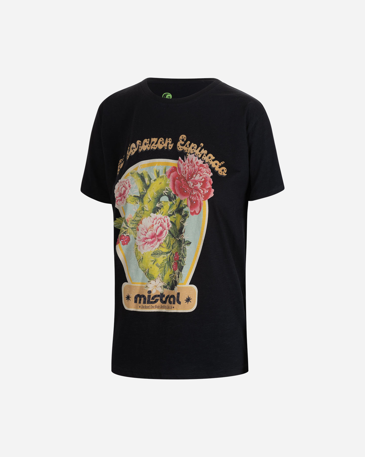 T-shirt MISTRAL EL CORAZON W - Nero - 5 | Cisalfa Sport