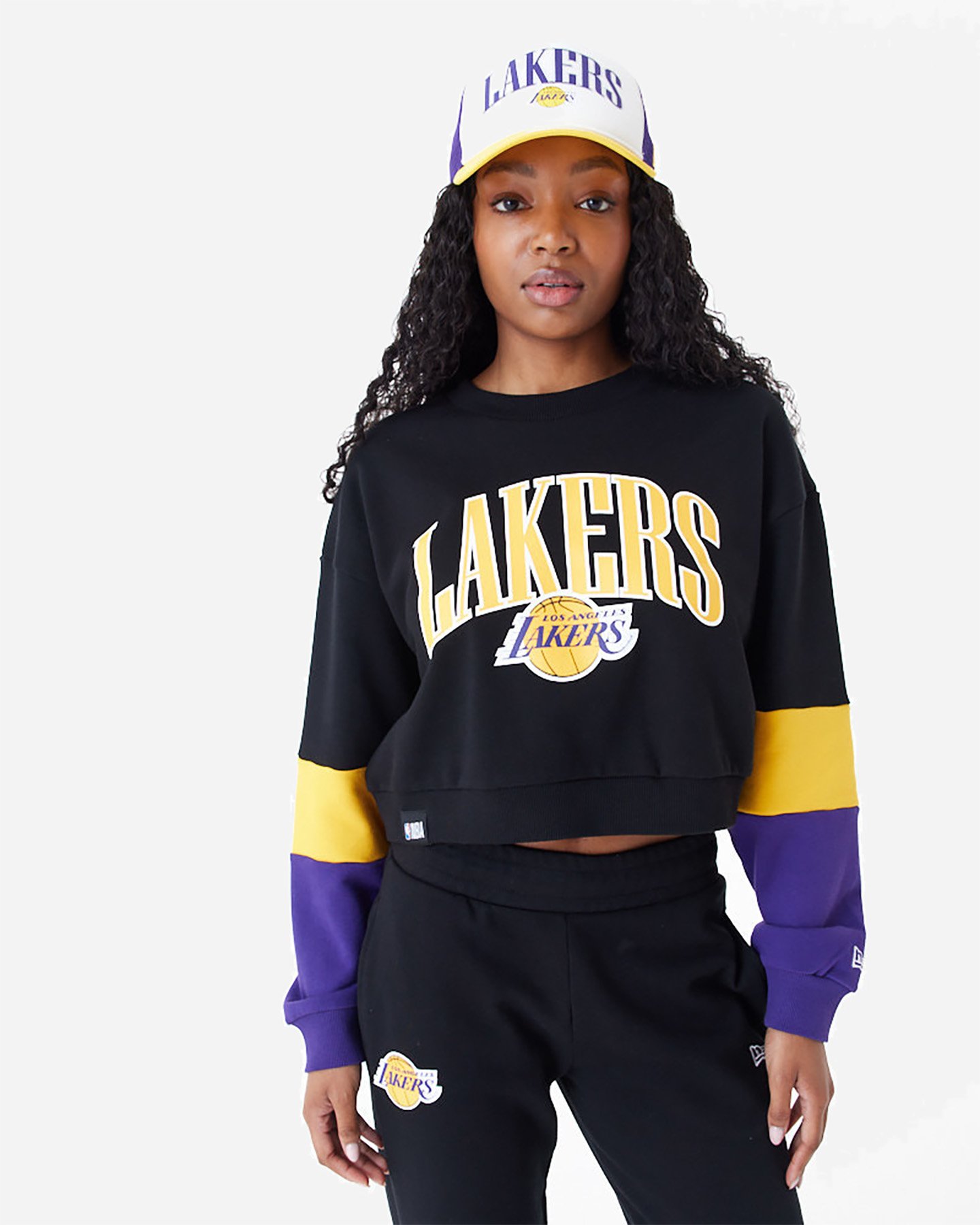 Felpa NEW ERA LOS ANGELES LAKERS W - 3 | Cisalfa Sport