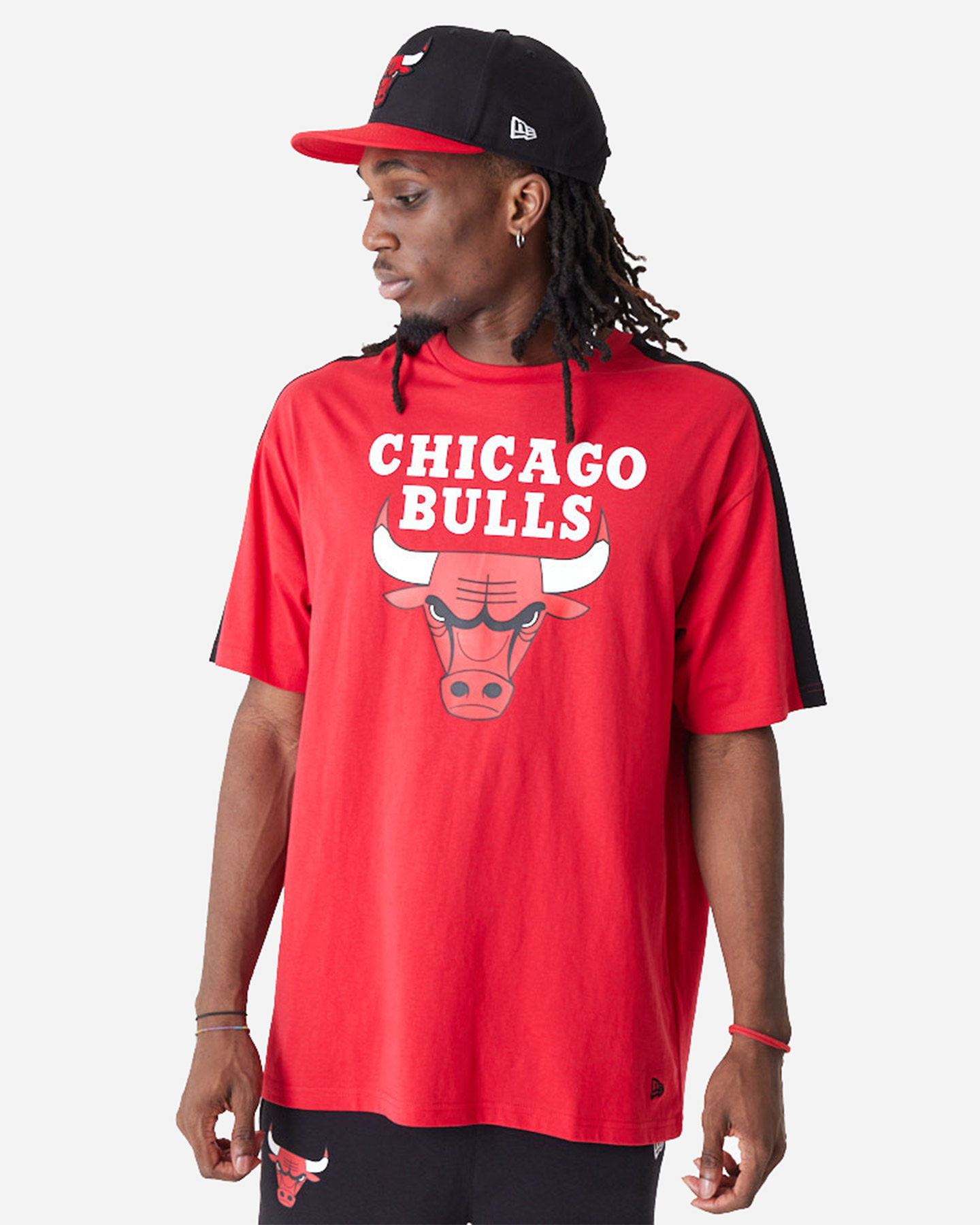 New Era Colour Block Chicago Bulls M - Abbigliamento Basket - Uomo
